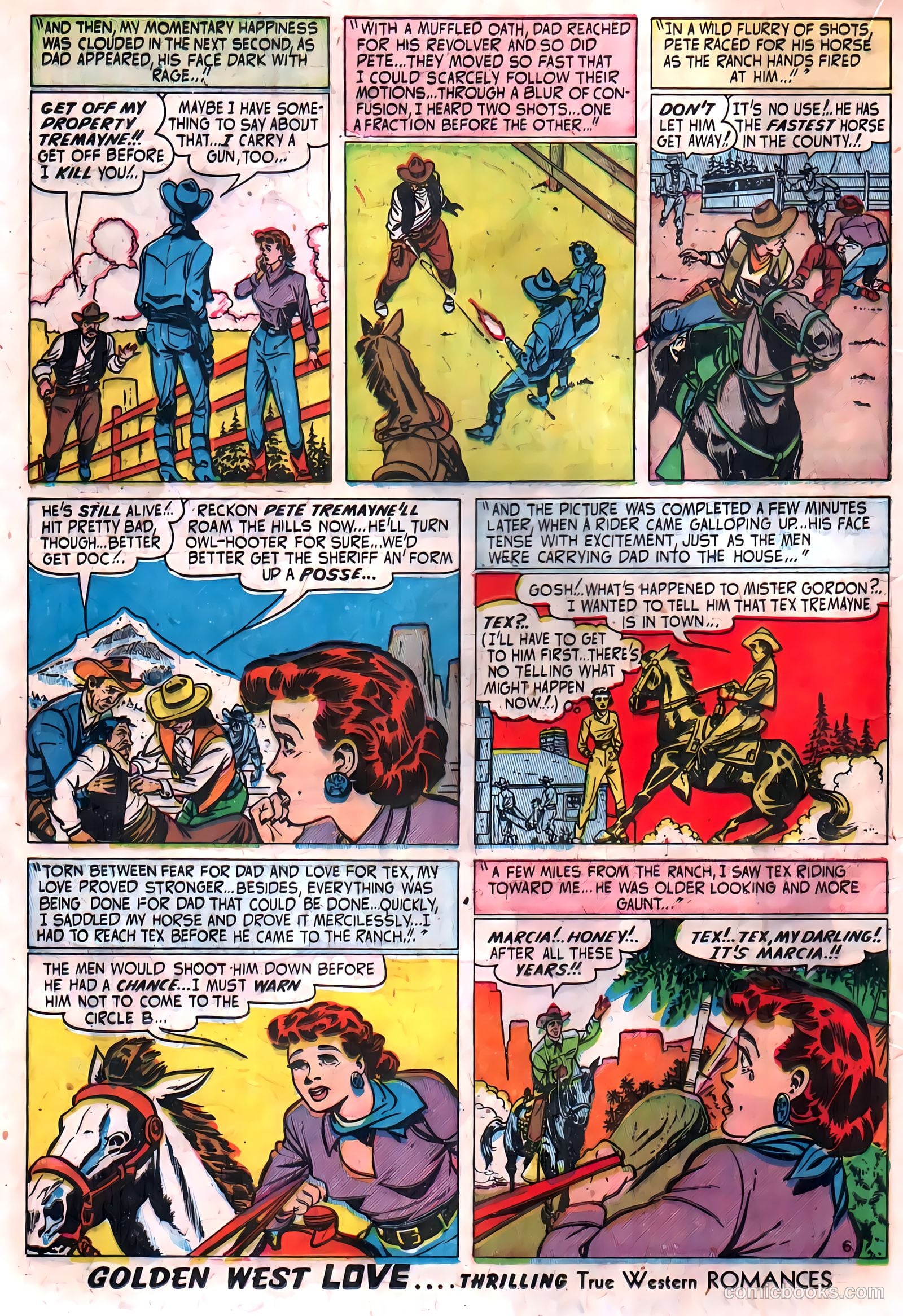 Golden West Love #1 (1949) — page 28 of 52
