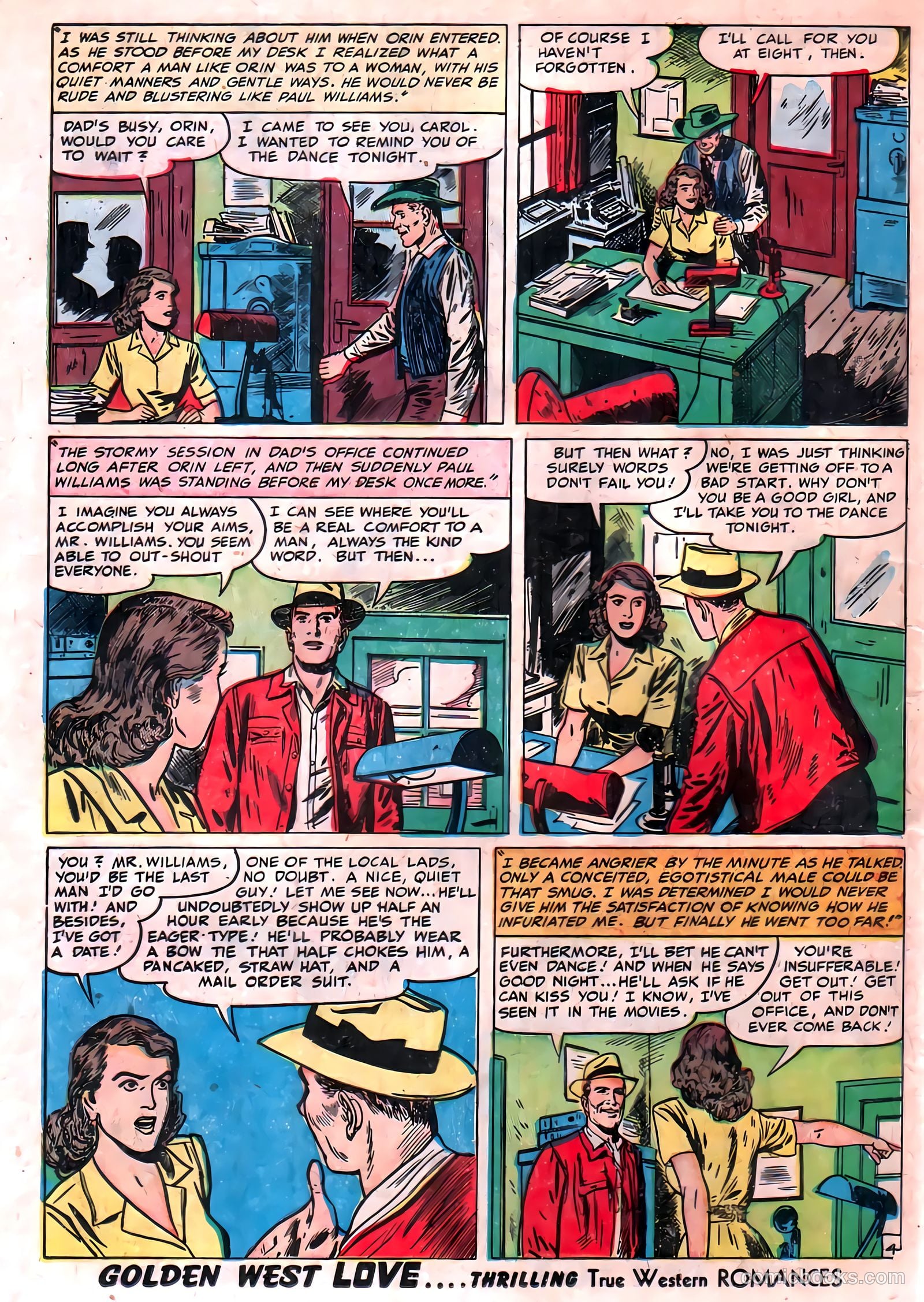 Golden West Love #1 (1949) — page 36 of 52