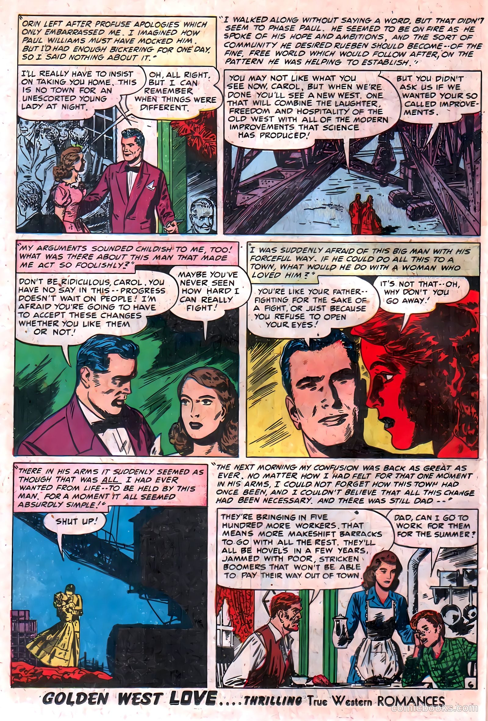 Golden West Love #1 (1949) — page 38 of 52