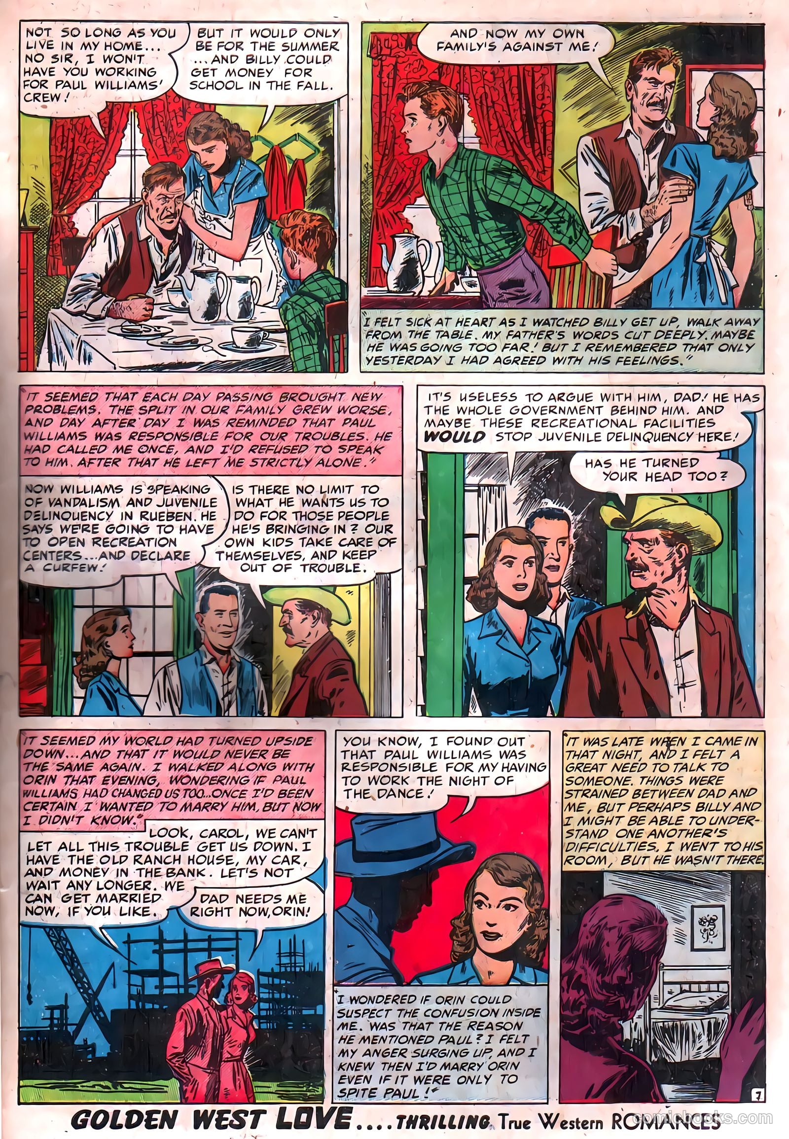 Golden West Love #1 (1949) — page 39 of 52