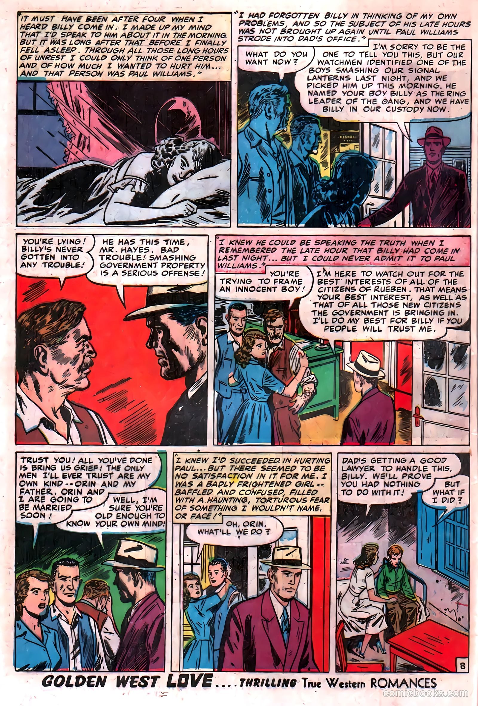 Golden West Love #1 (1949) — page 40 of 52