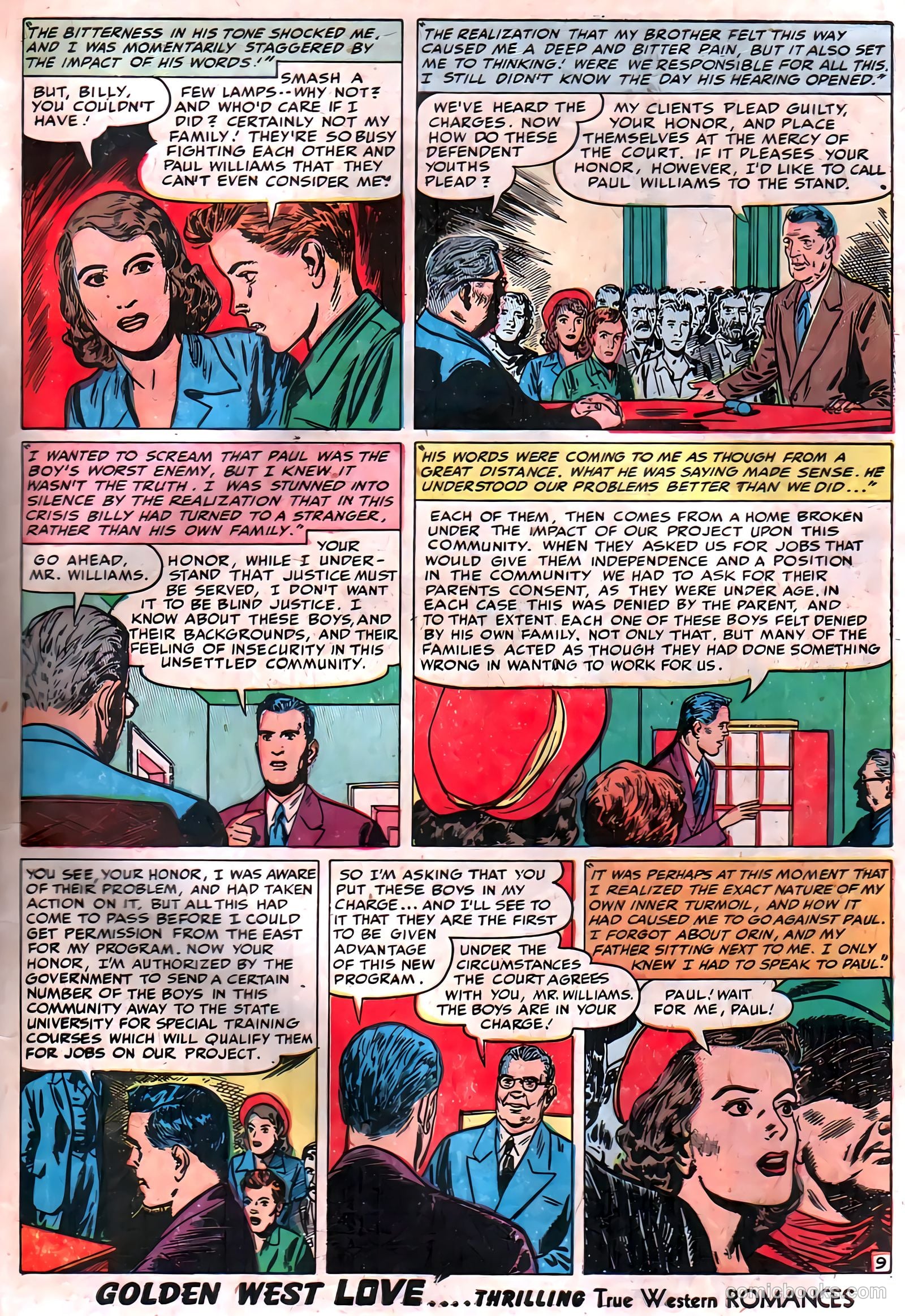 Golden West Love #1 (1949) — page 41 of 52