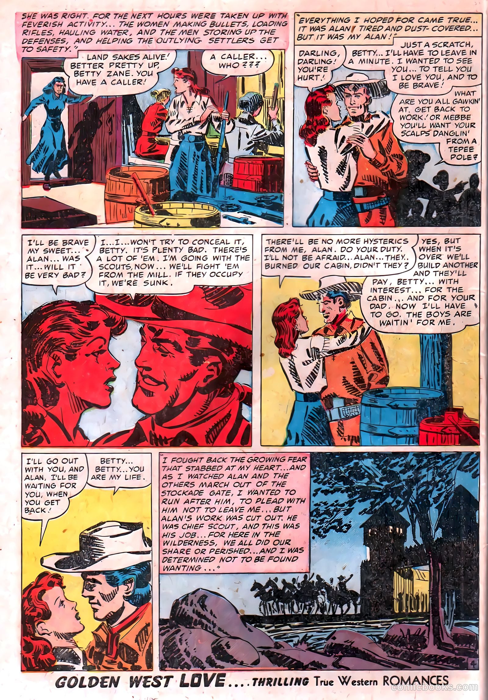 Golden West Love #1 (1949) — page 46 of 52