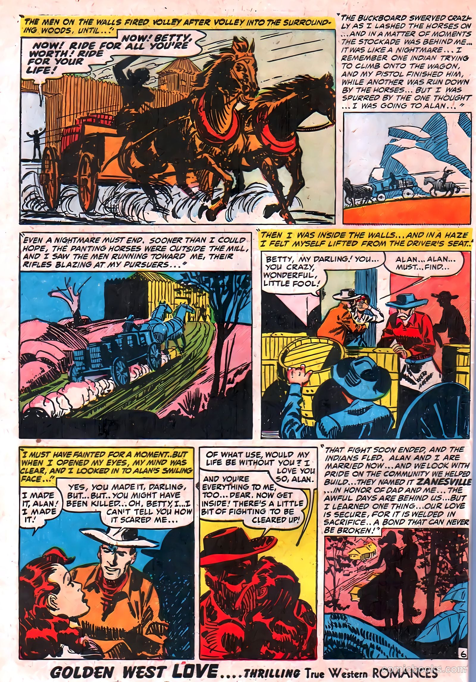 Golden West Love #1 (1949) — page 48 of 52