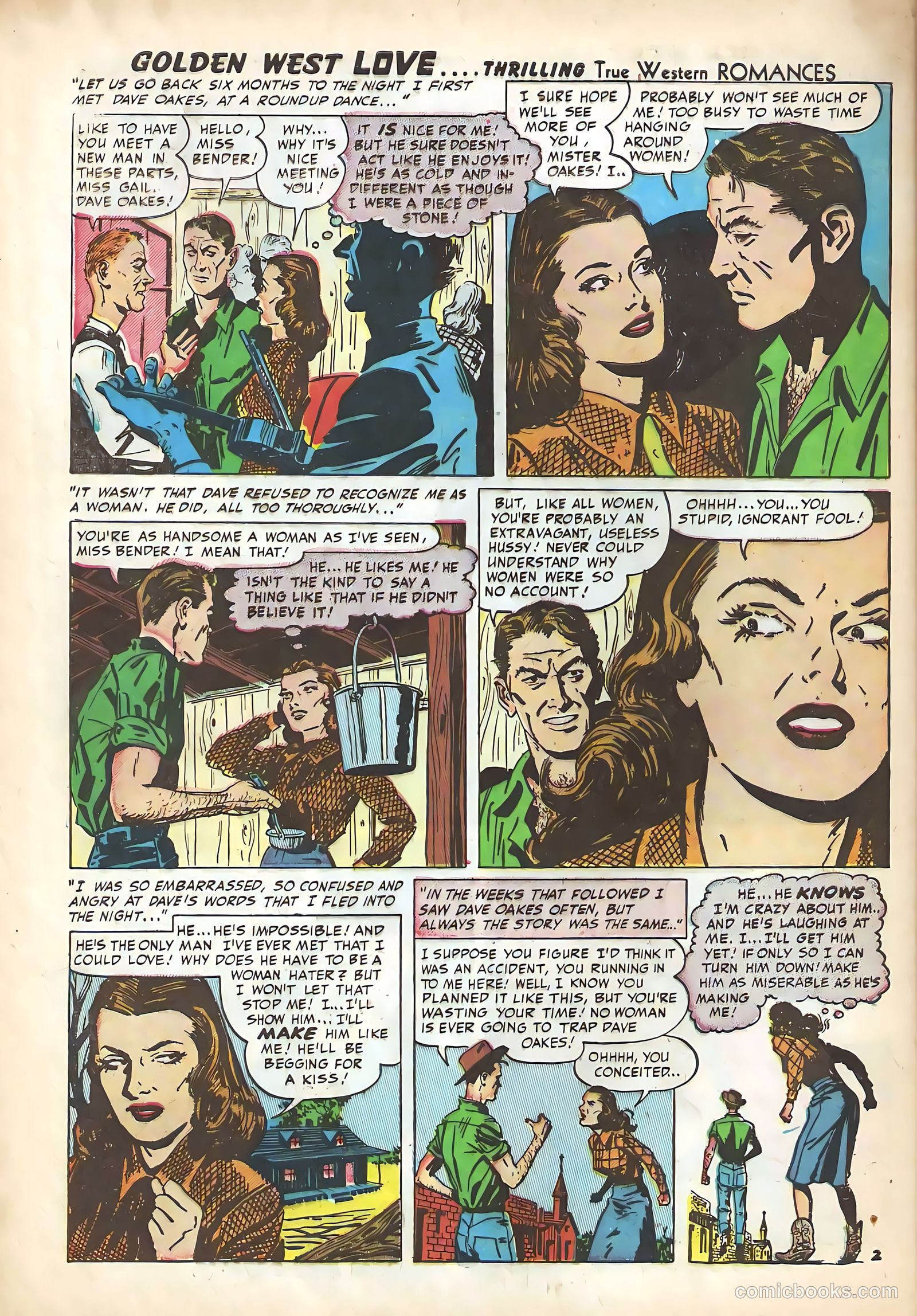 Golden West Love #2 (1949) — page 4