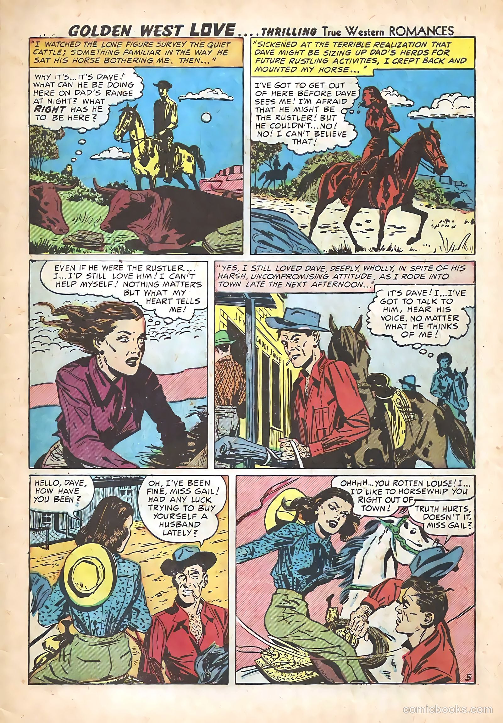 Golden West Love #2 (1949) — page 7
