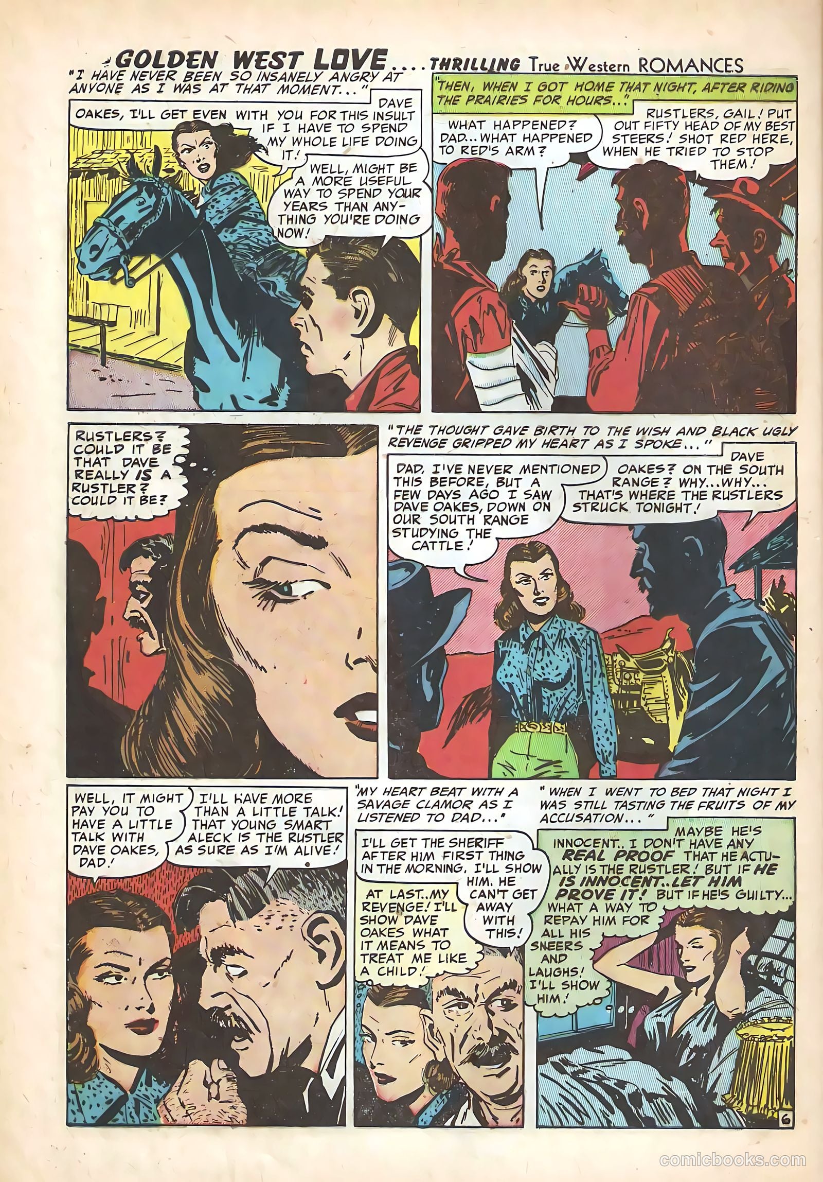 Golden West Love #2 (1949) — page 8