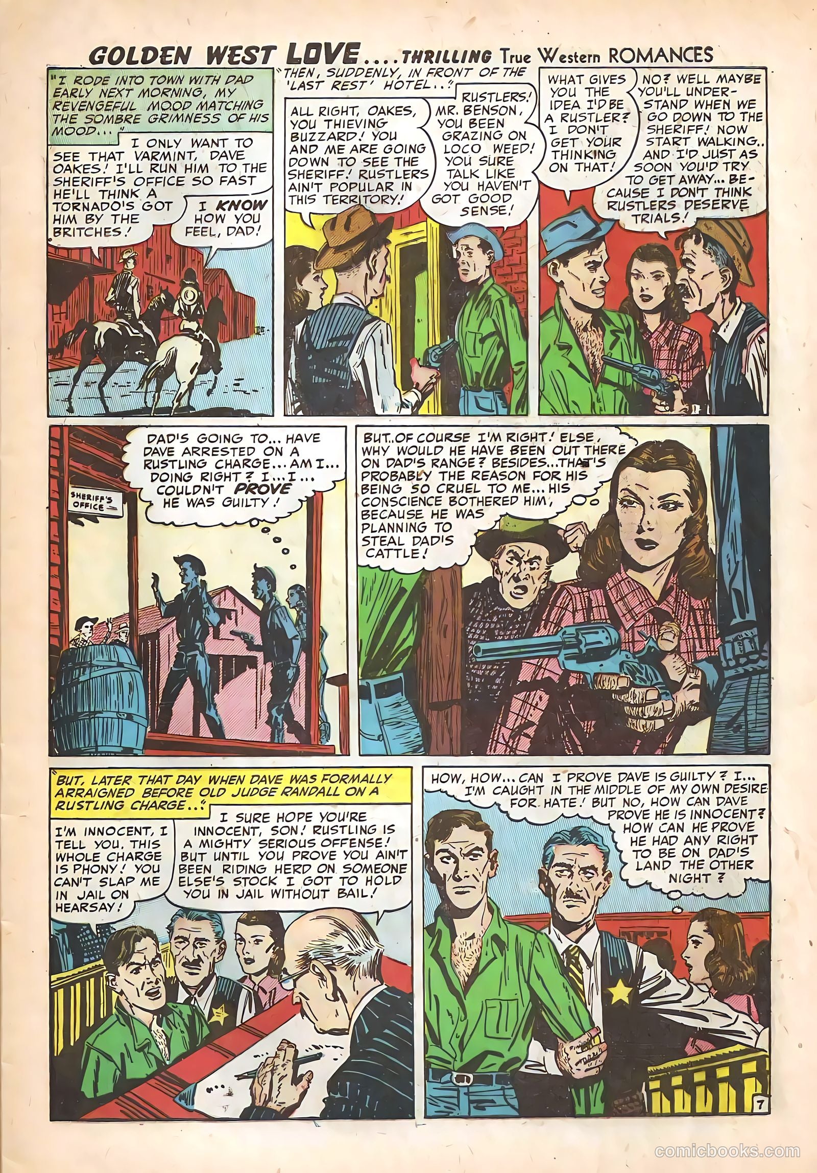 Golden West Love #2 (1949) — page 9