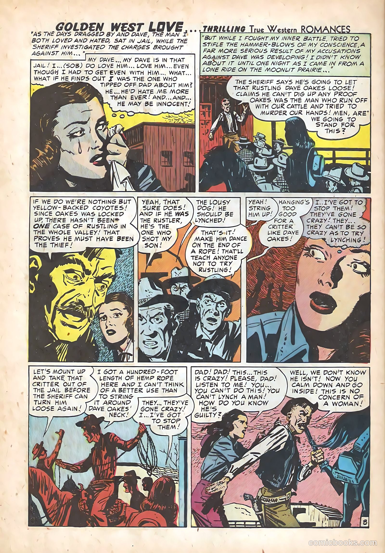 Golden West Love #2 (1949) — page 10