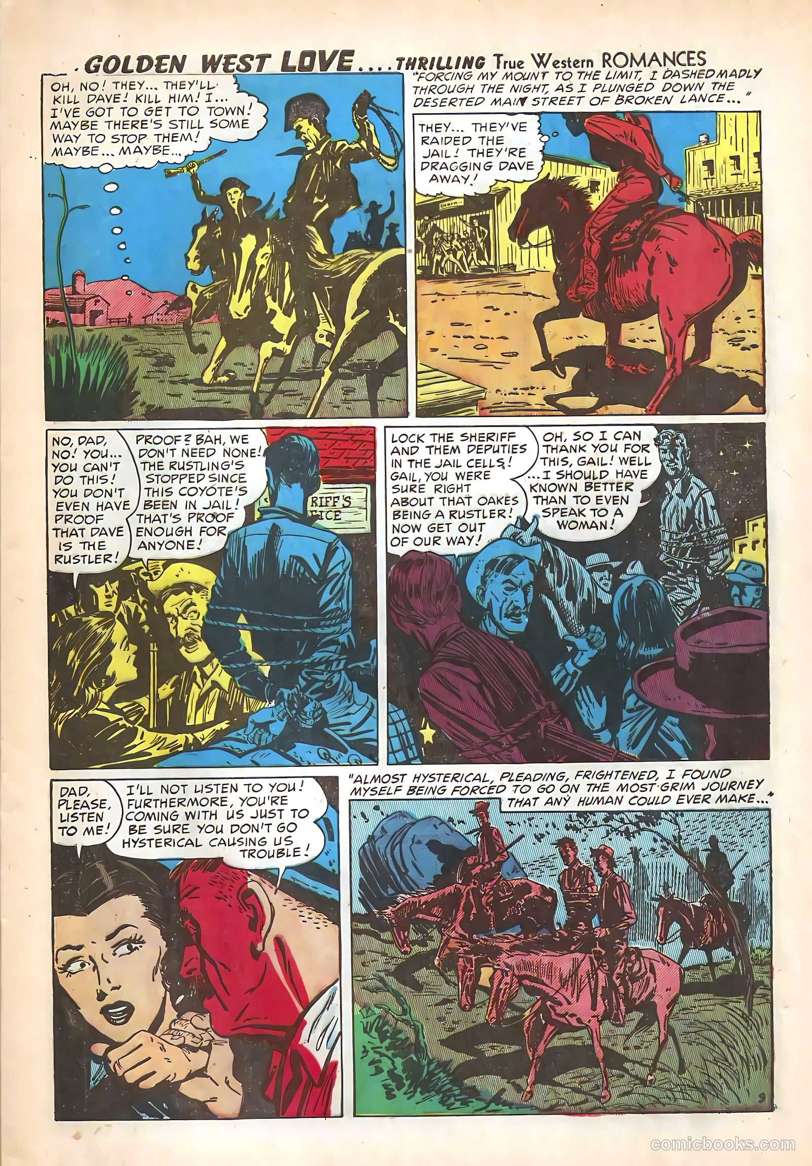 Golden West Love #2 (1949) — page 11