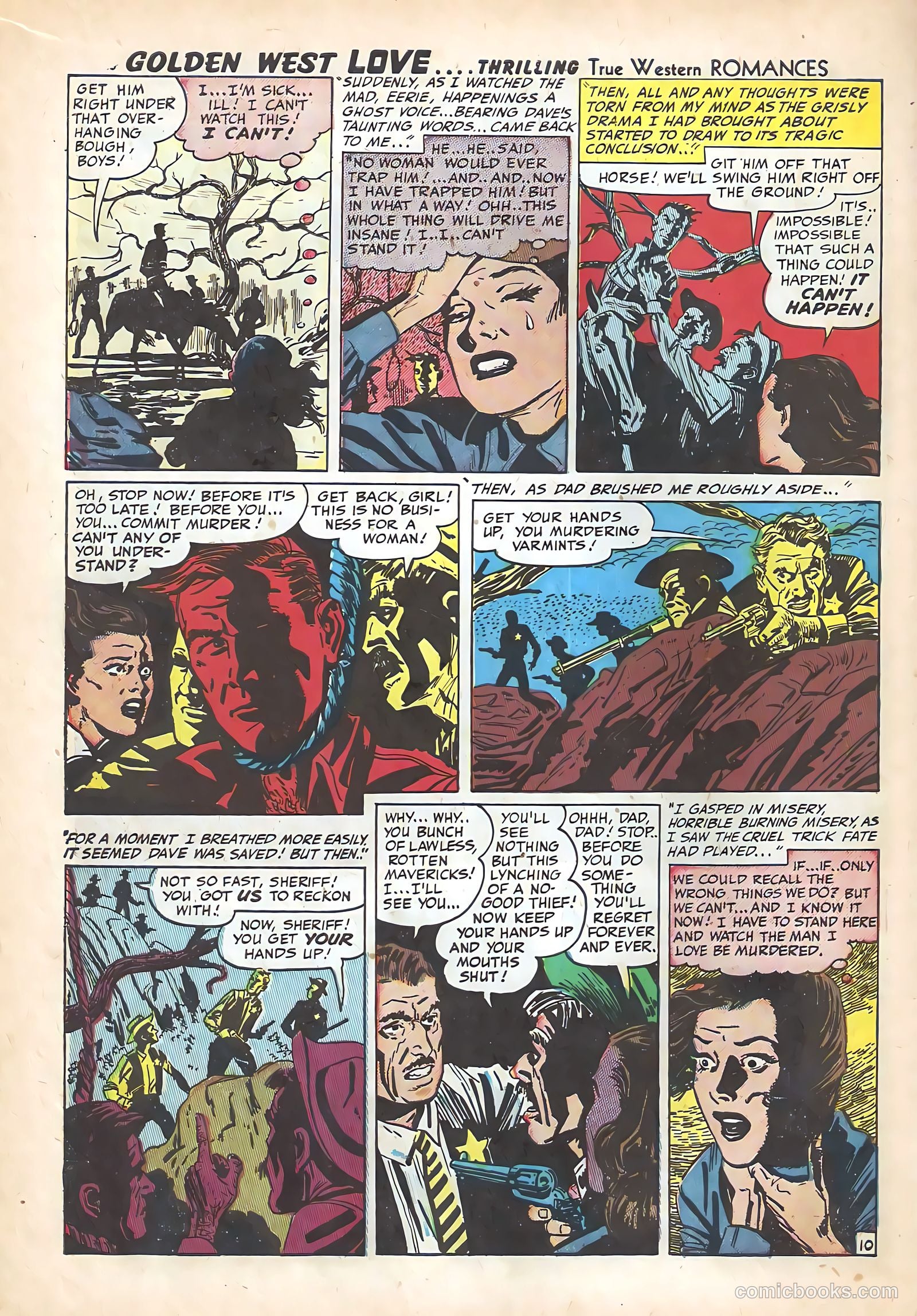 Golden West Love #2 (1949) — page 12