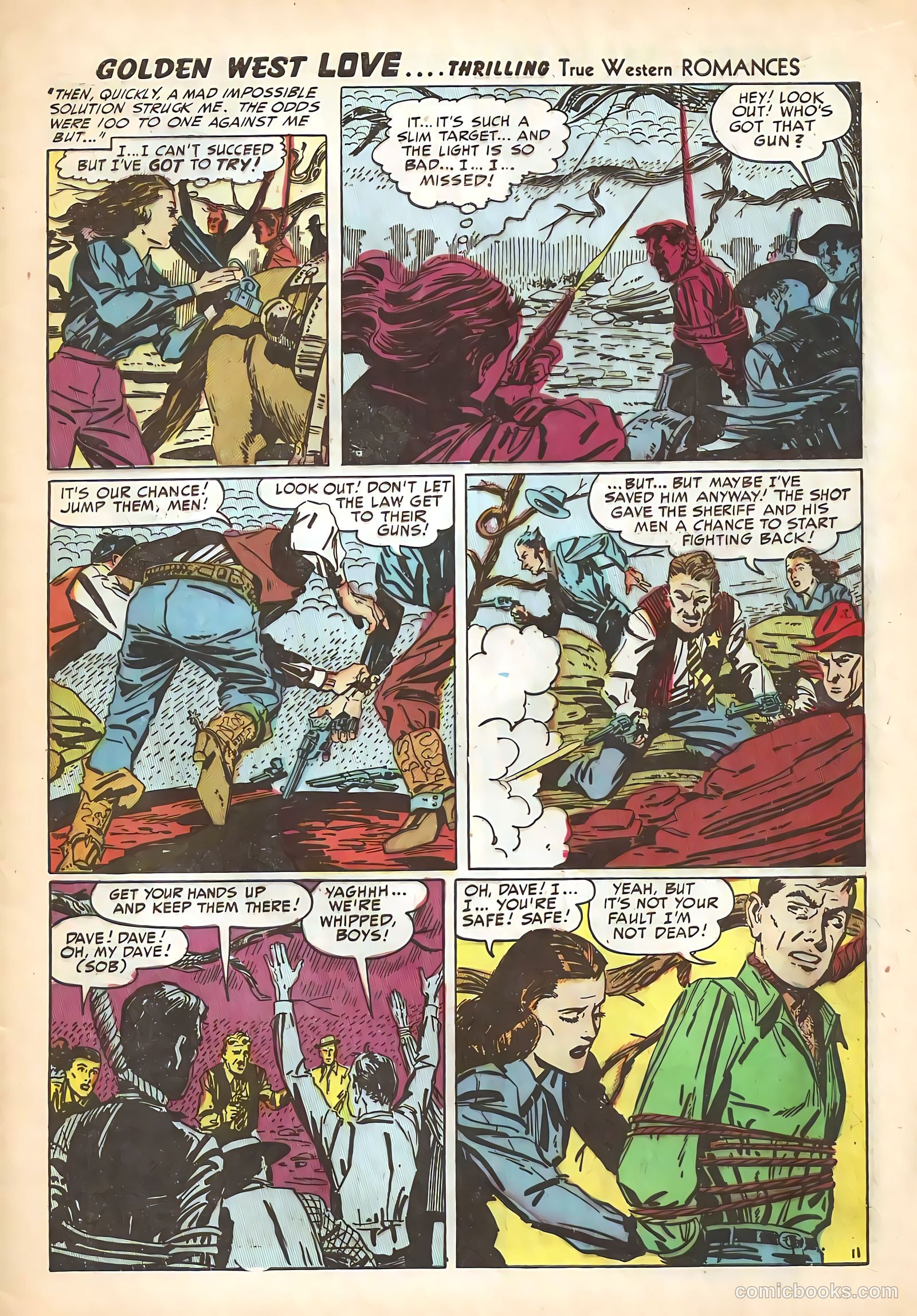 Golden West Love #2 (1949) — page 13