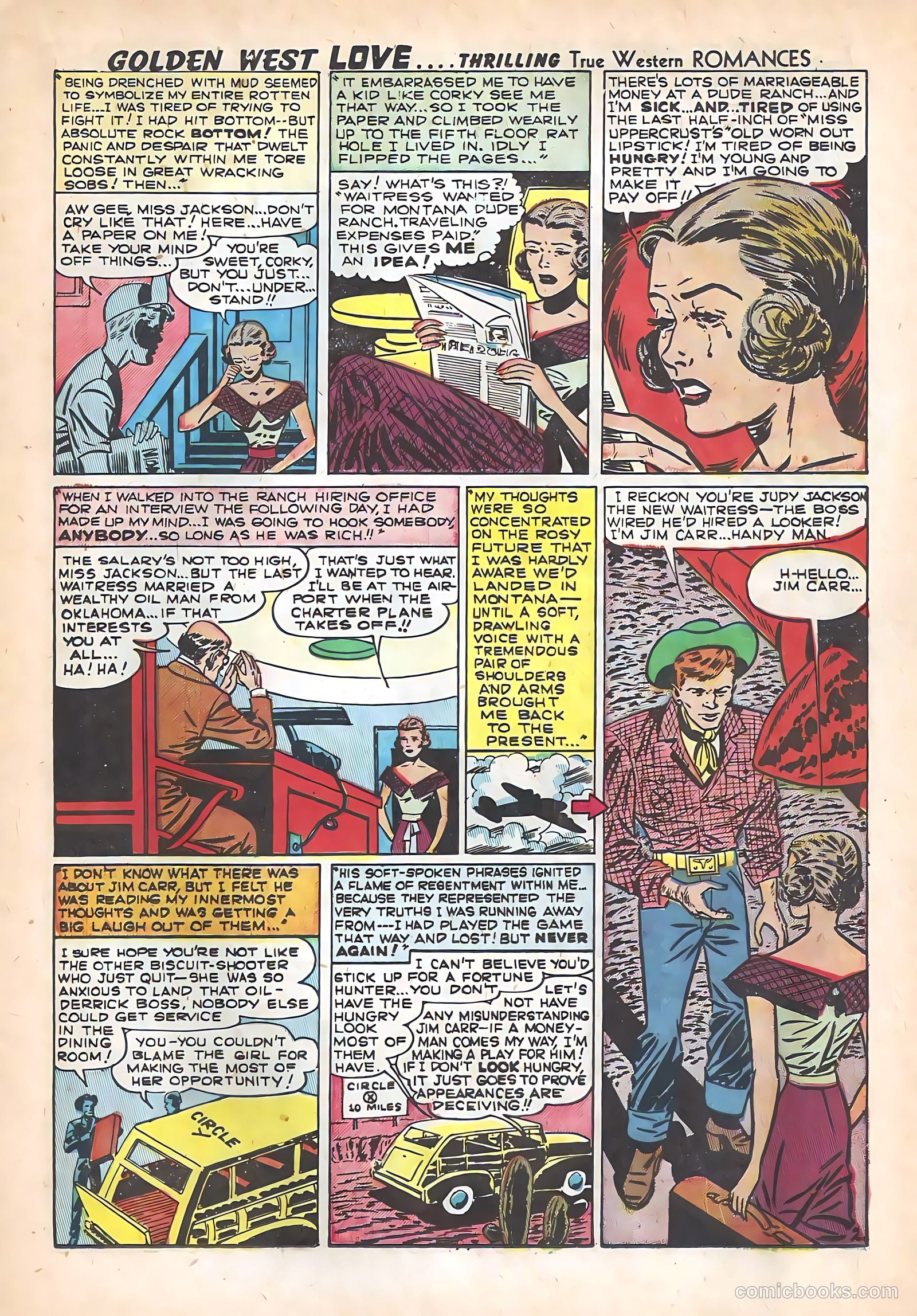 Golden West Love #2 (1949) — page 17