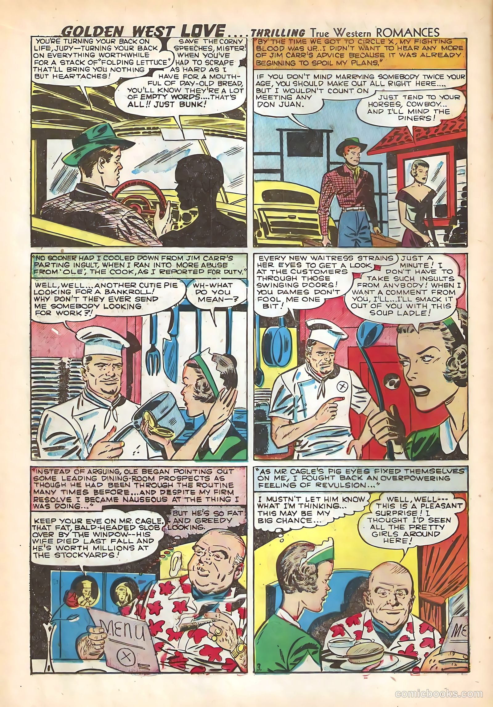 Golden West Love #2 (1949) — page 18