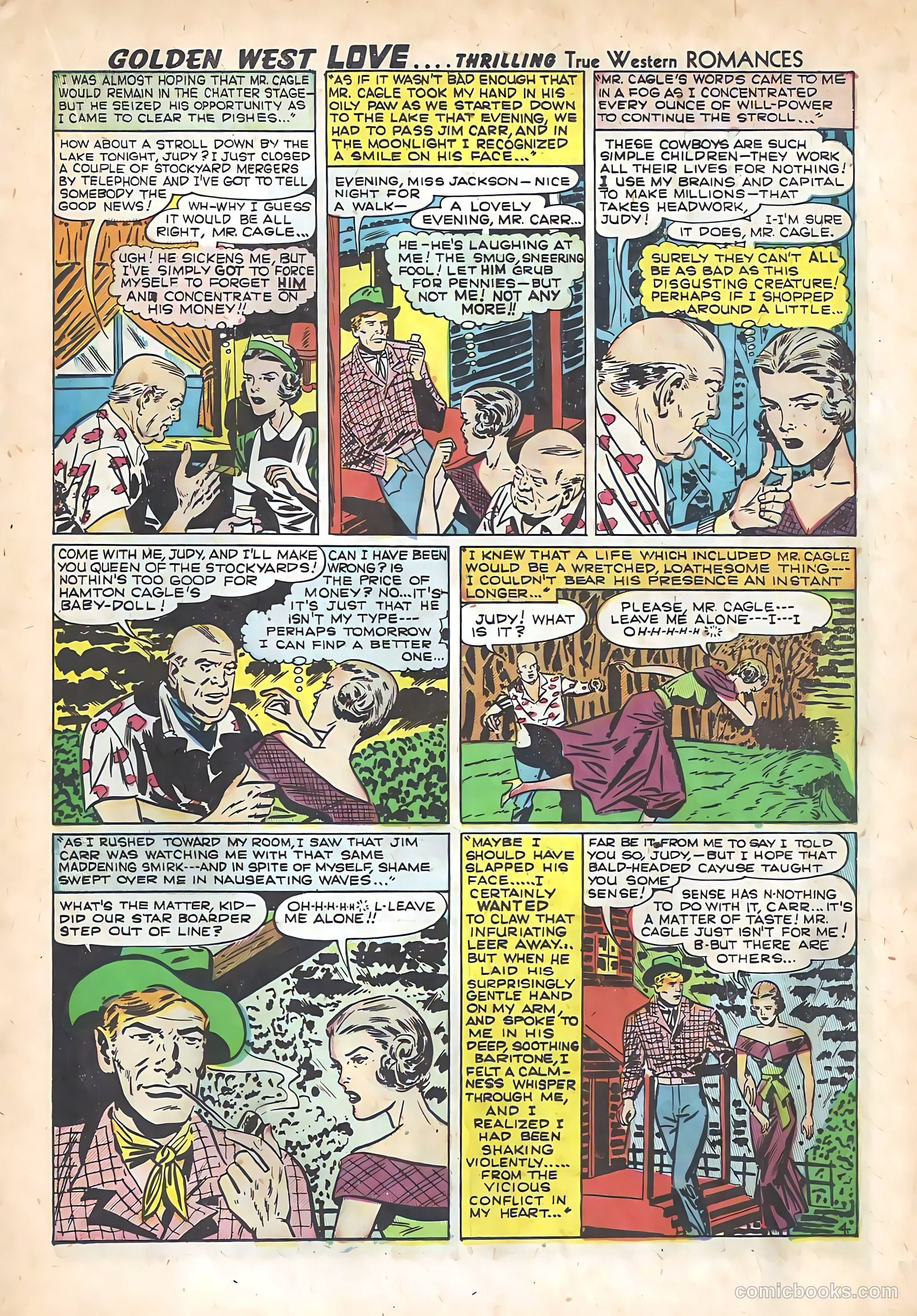 Golden West Love #2 (1949) — page 19