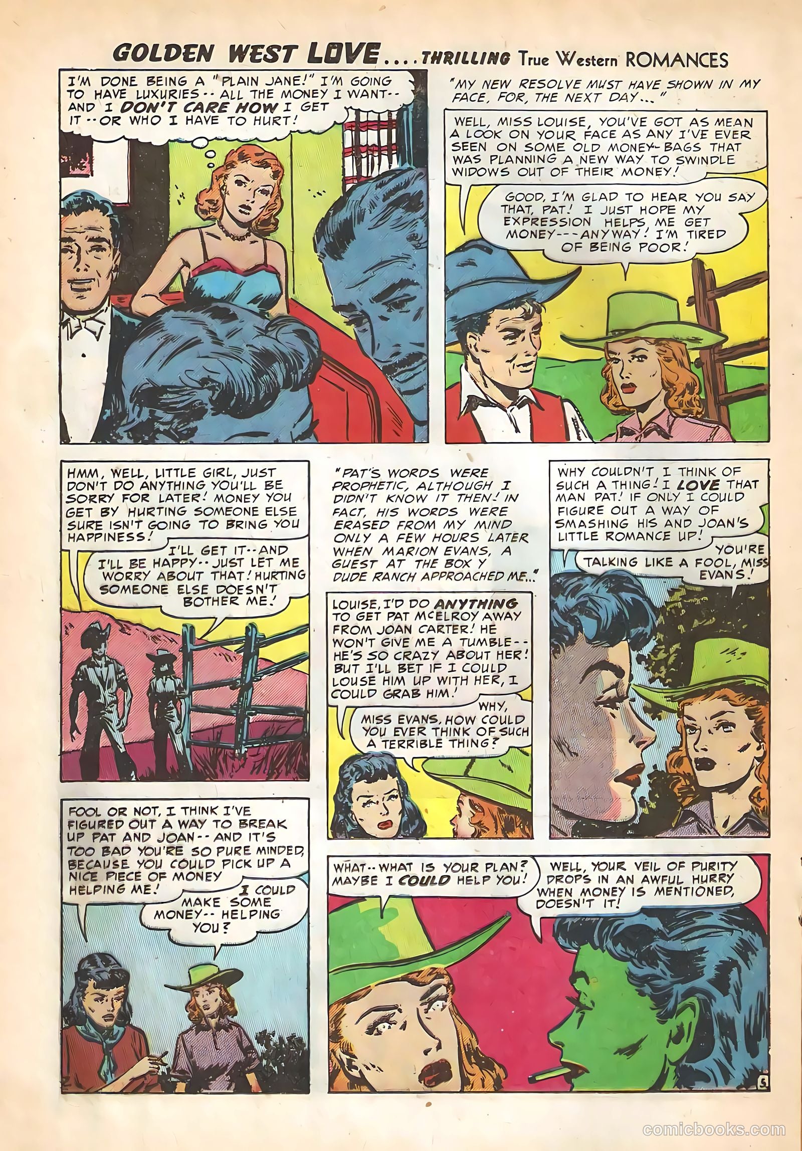Golden West Love #2 (1949) — page 28