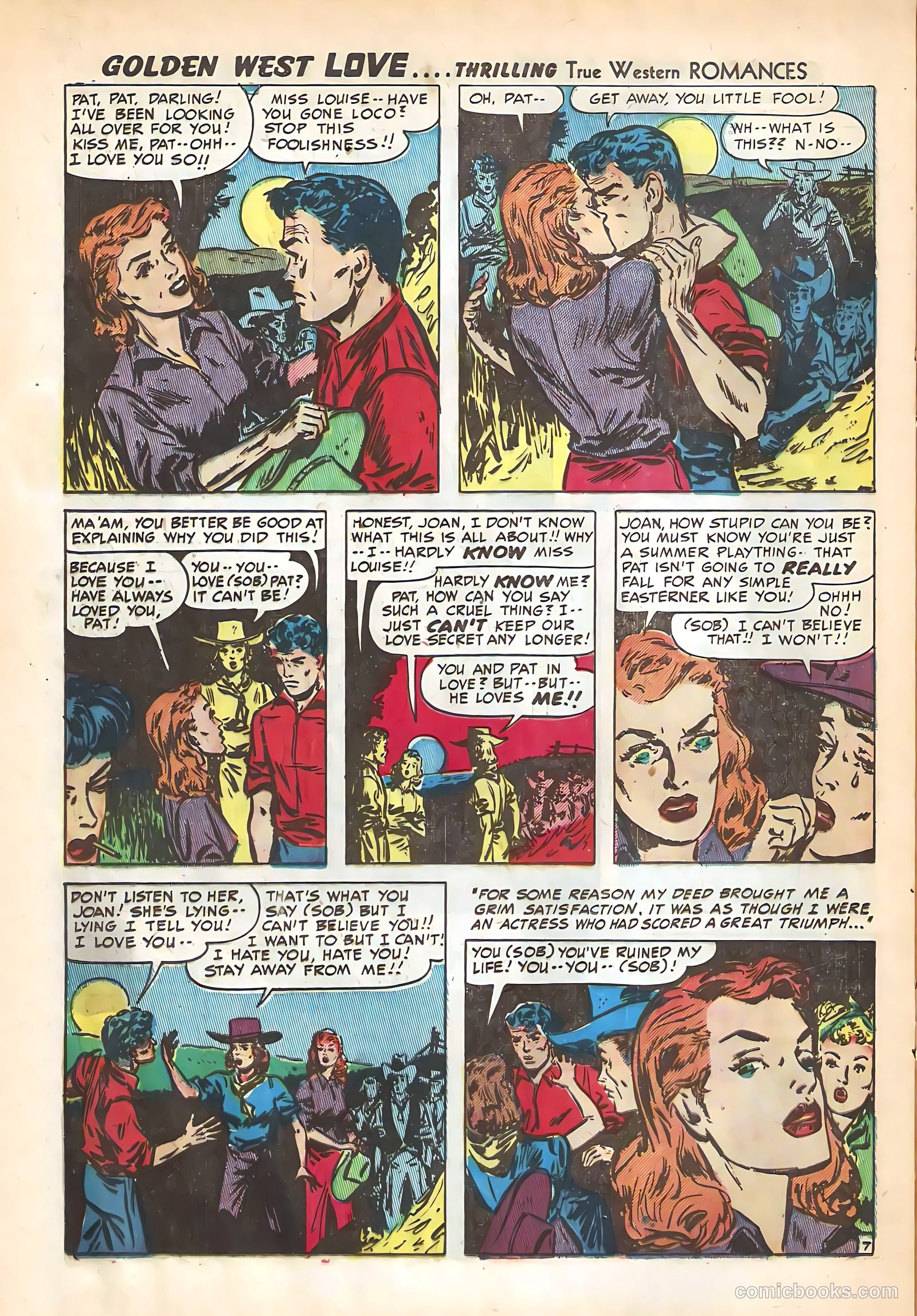 Golden West Love #2 (1949) — page 30