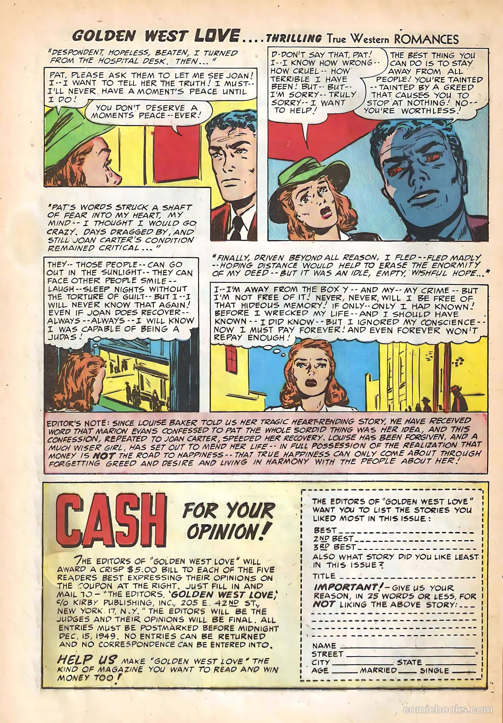 Golden West Love #2 (1949) — page 32