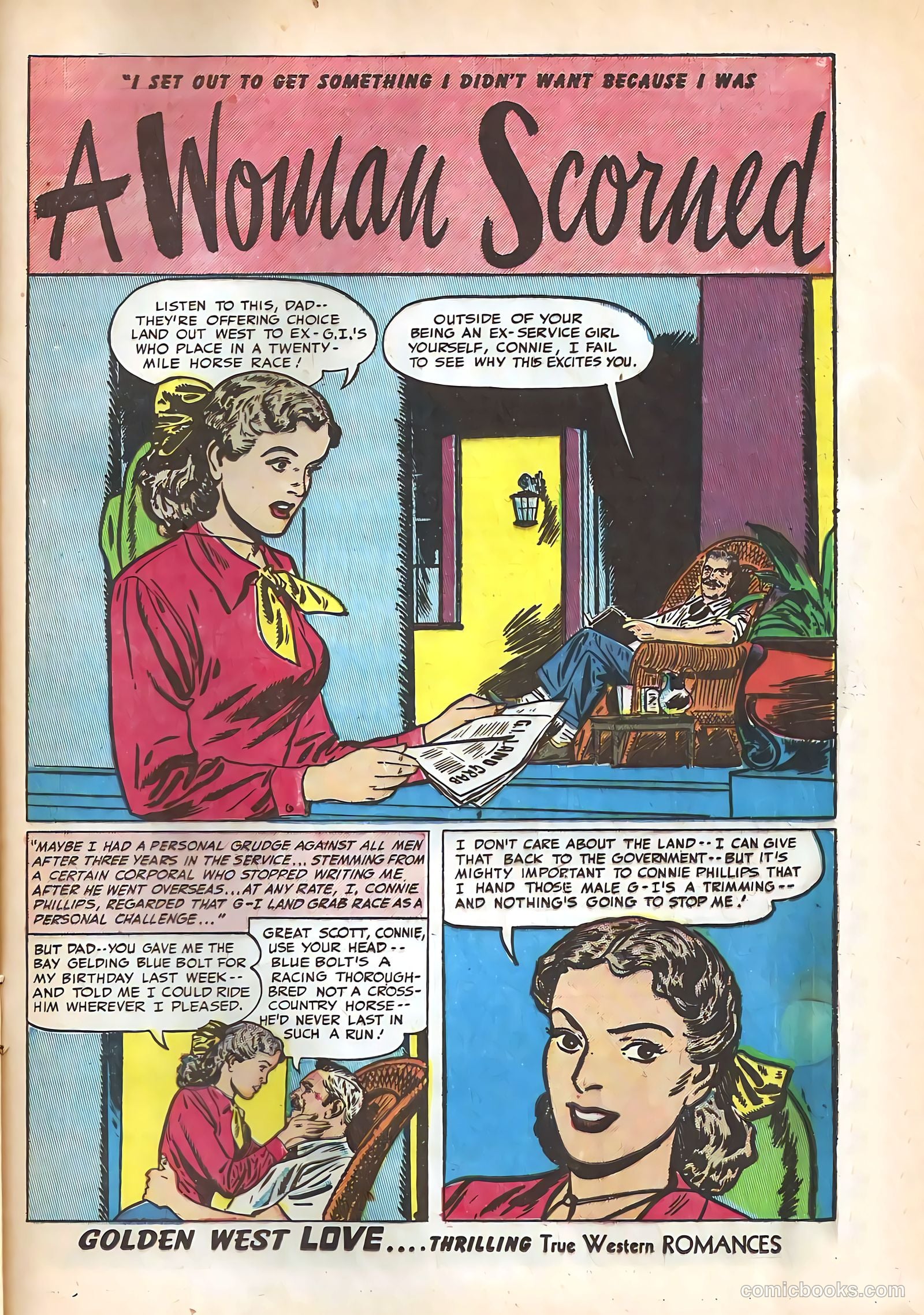 Golden West Love #2 (1949) — page 35