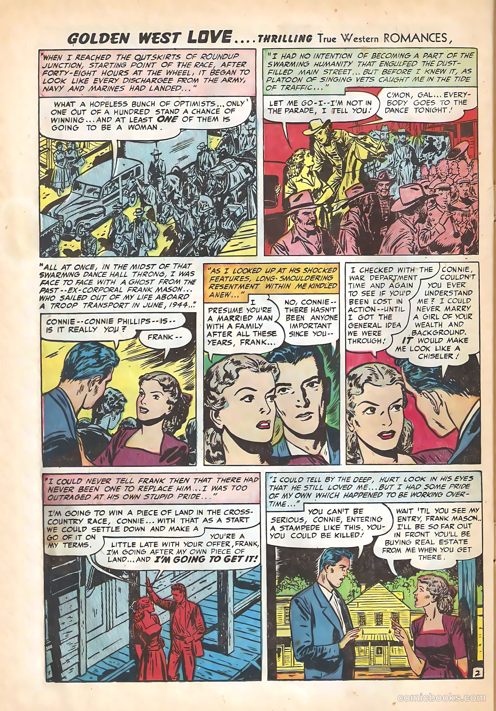 Golden West Love #2 (1949) — page 36