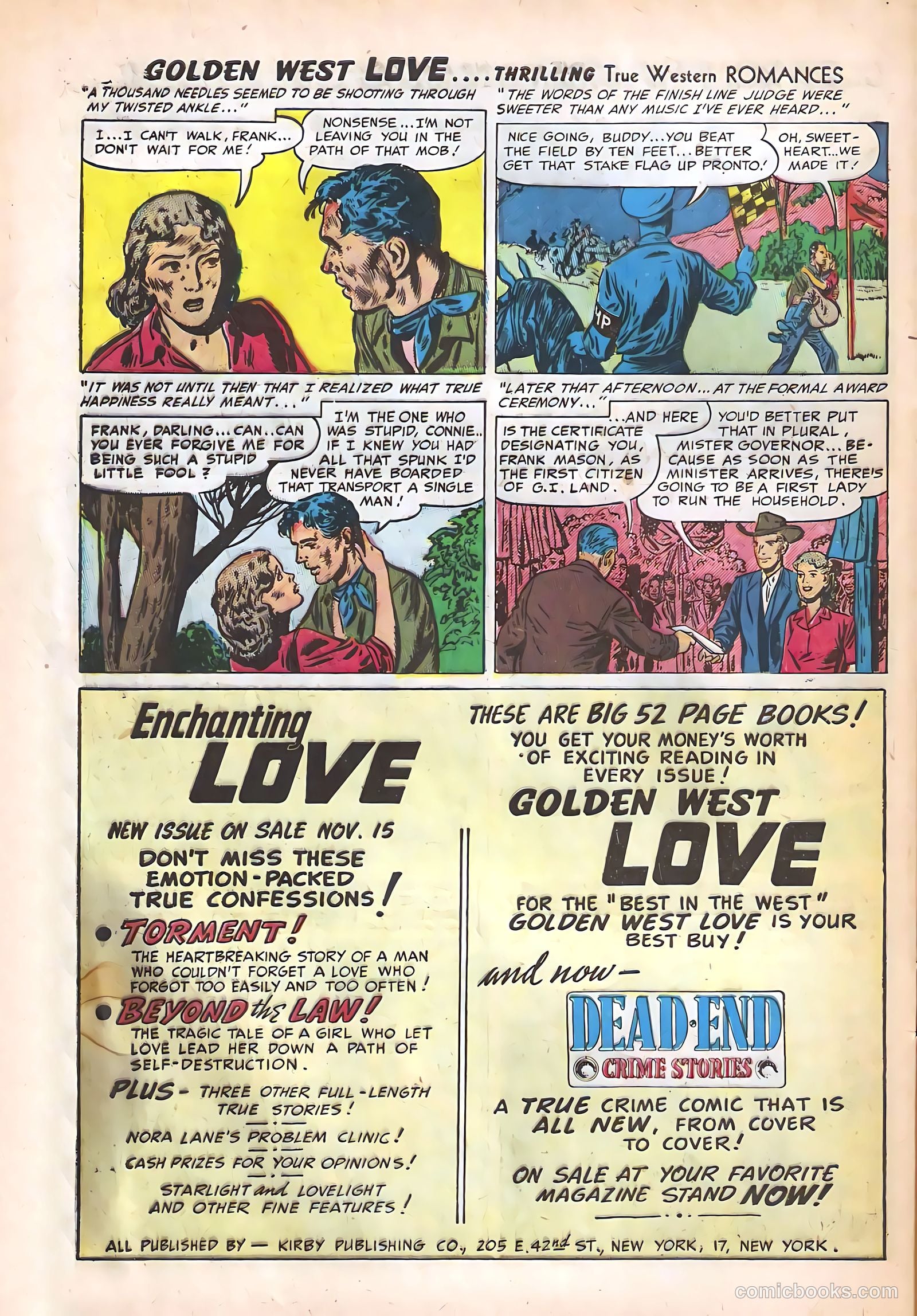 Golden West Love #2 (1949) — page 42