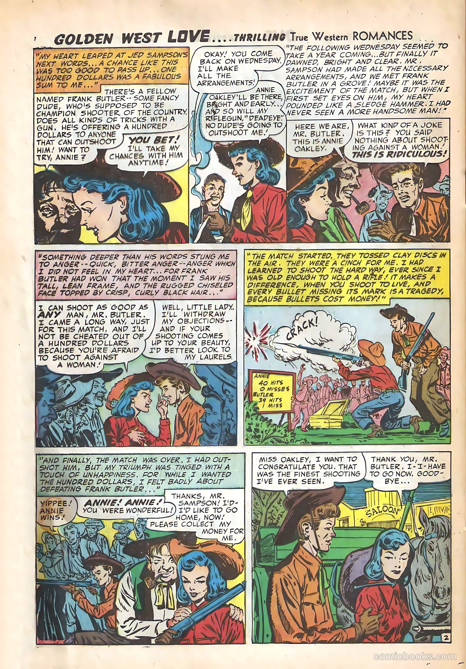 Golden West Love #2 (1949) — page 44