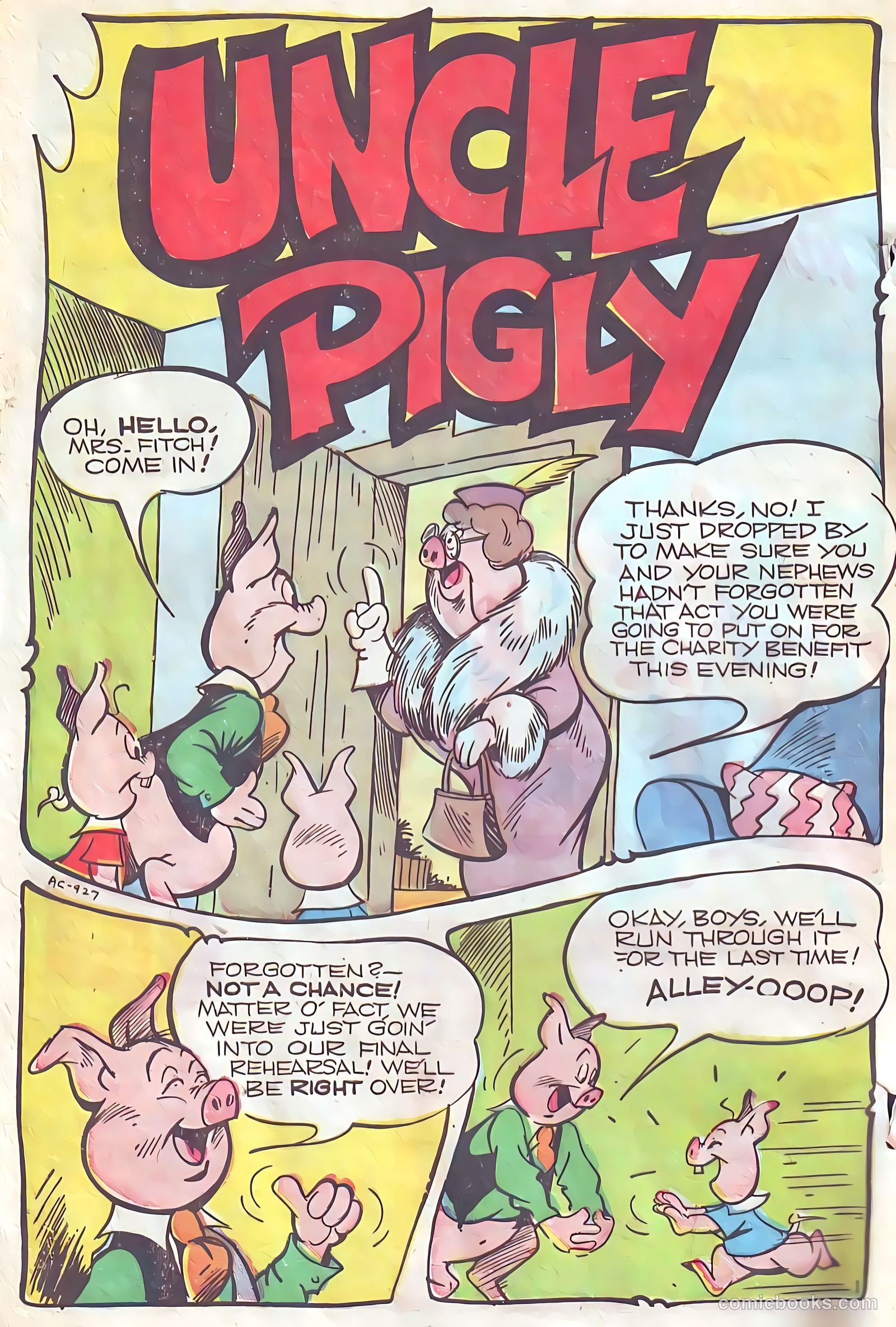 Goofy Comics #23 (1947, Animated Cartoons, Inc.) — page 4 of 52