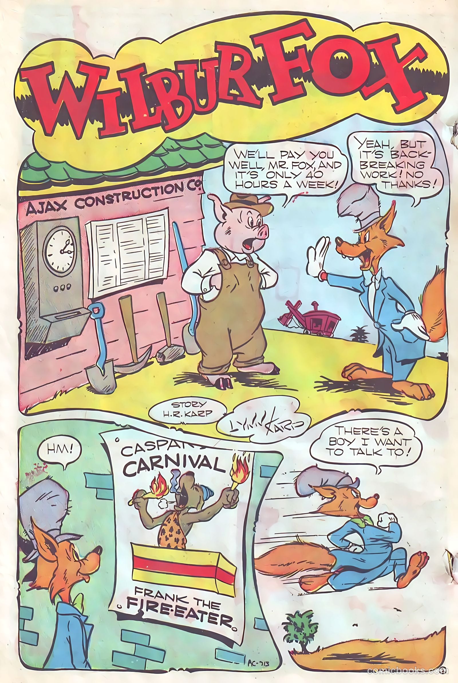 Goofy Comics #23 (1947, Animated Cartoons, Inc.) — page 14 of 52