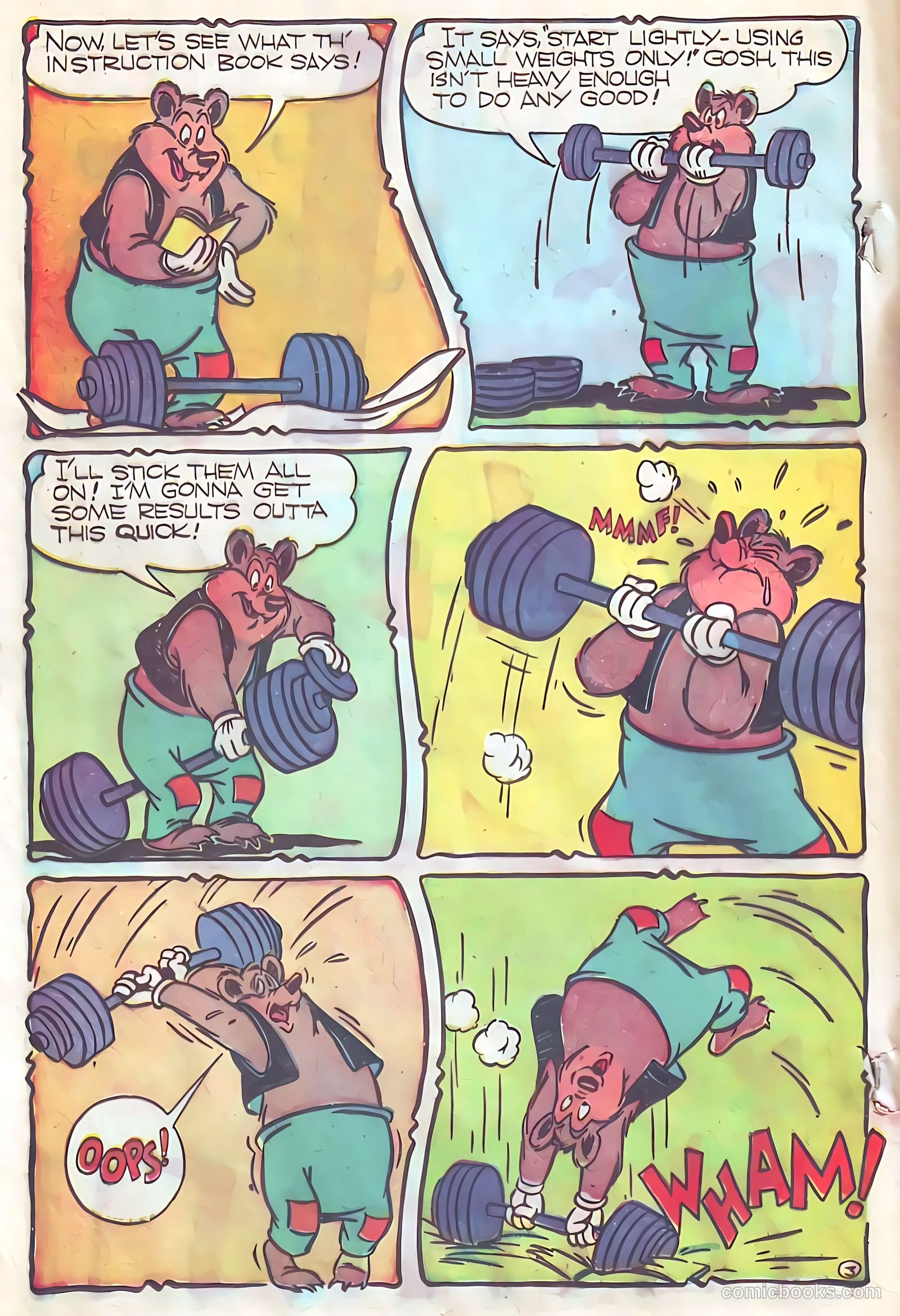 Goofy Comics #23 (1947, Animated Cartoons, Inc.) — page 20 of 52