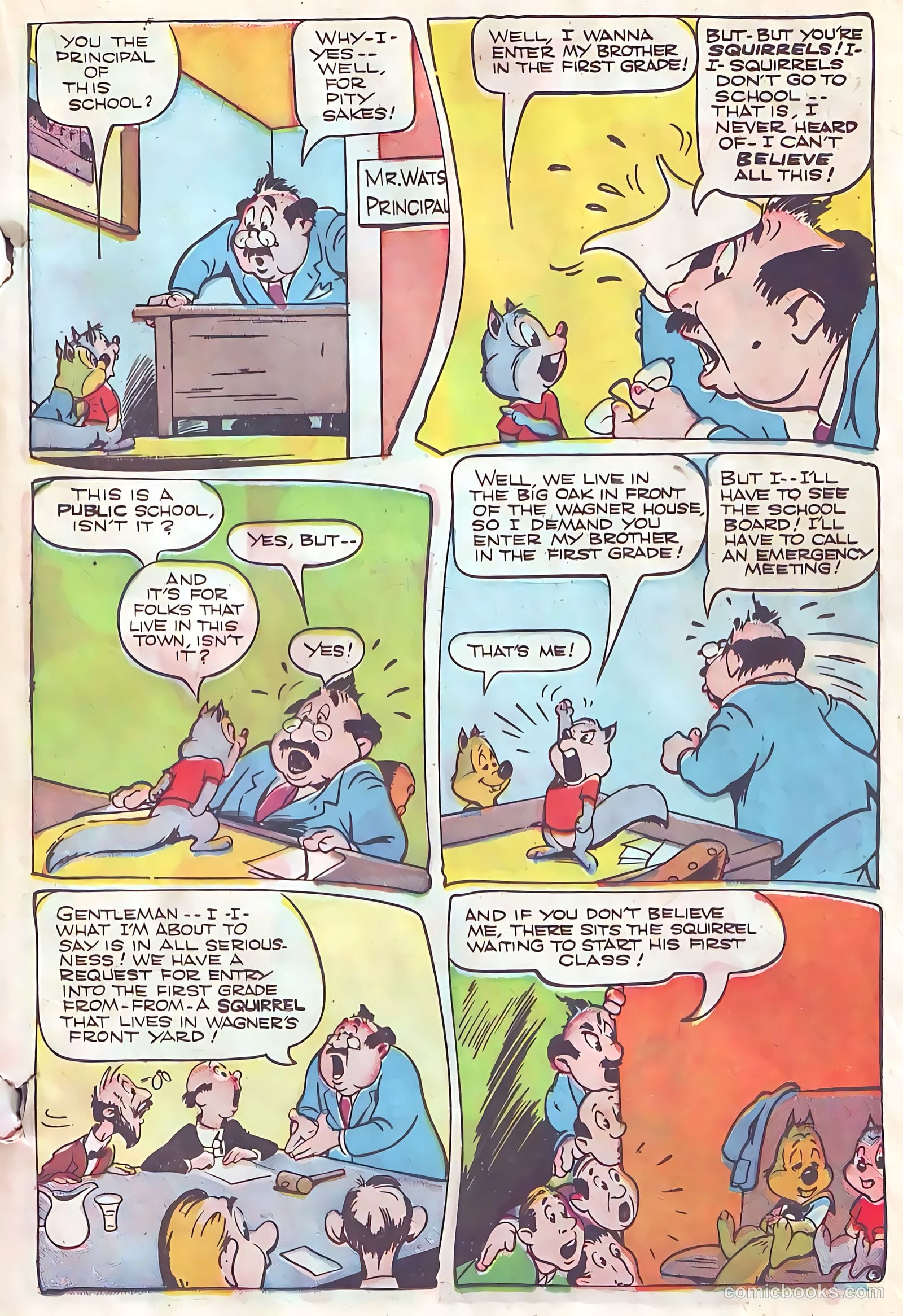 Goofy Comics #23 (1947, Animated Cartoons, Inc.) — page 27 of 52