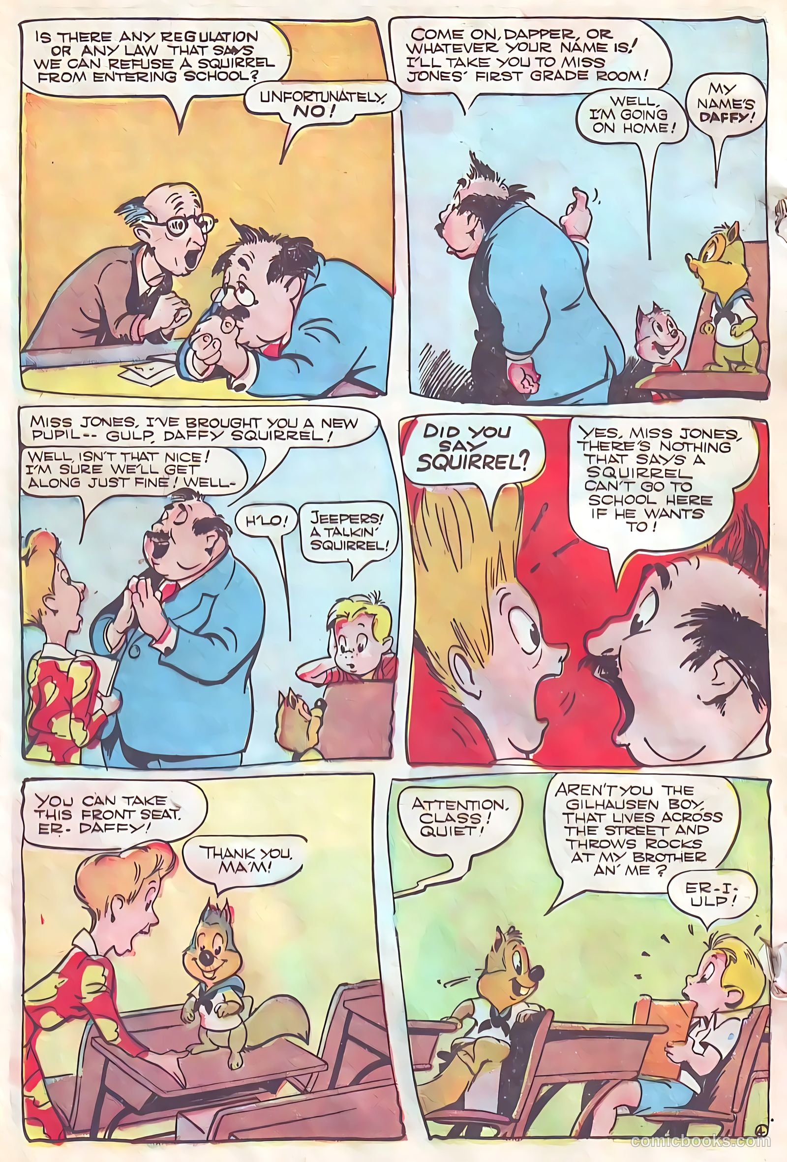 Goofy Comics #23 (1947, Animated Cartoons, Inc.) — page 28 of 52