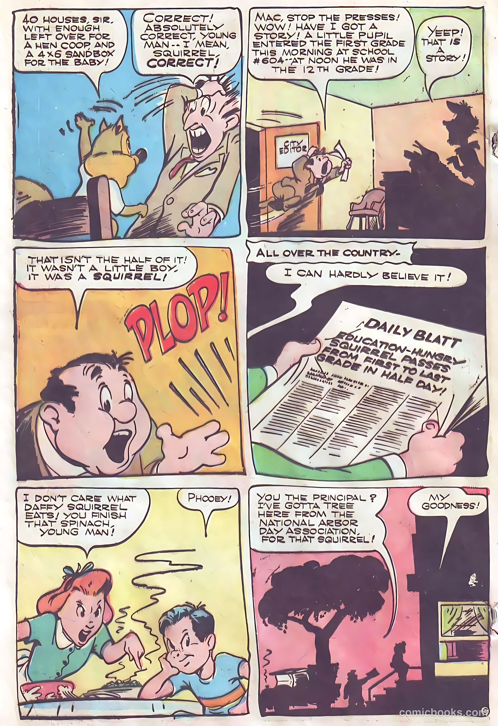 Goofy Comics #23 (1947, Animated Cartoons, Inc.) — page 30 of 52