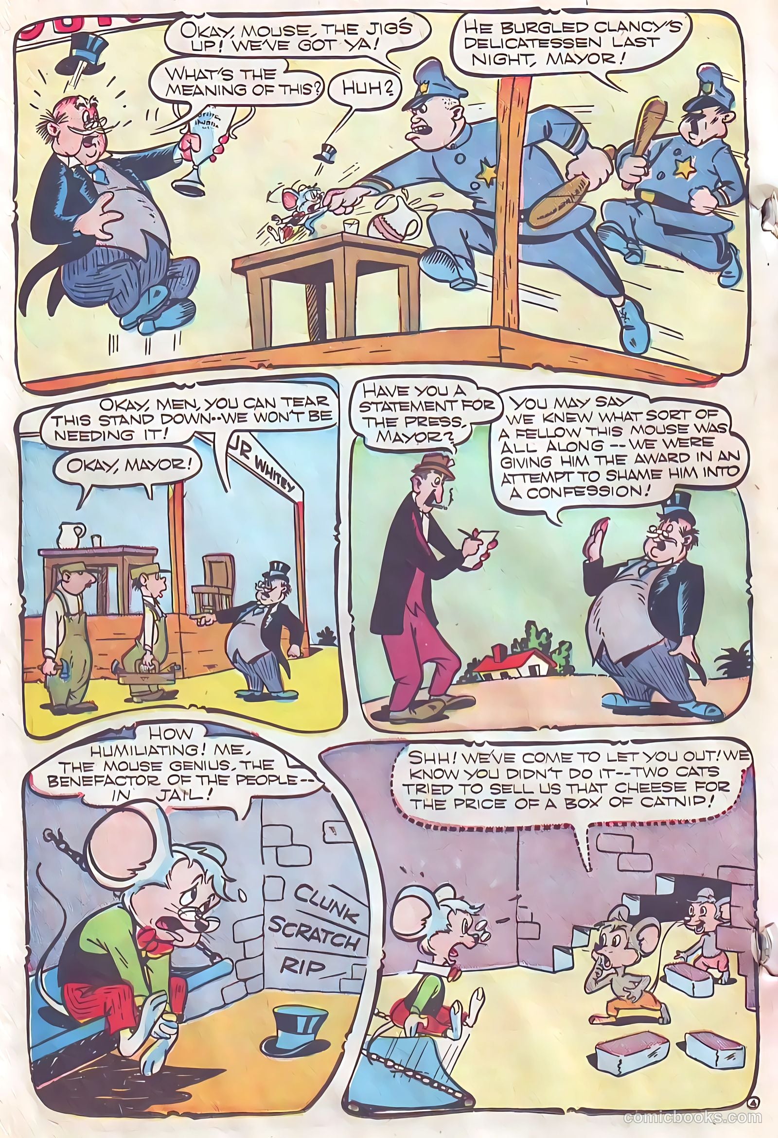 Goofy Comics #23 (1947, Animated Cartoons, Inc.) — page 36 of 52