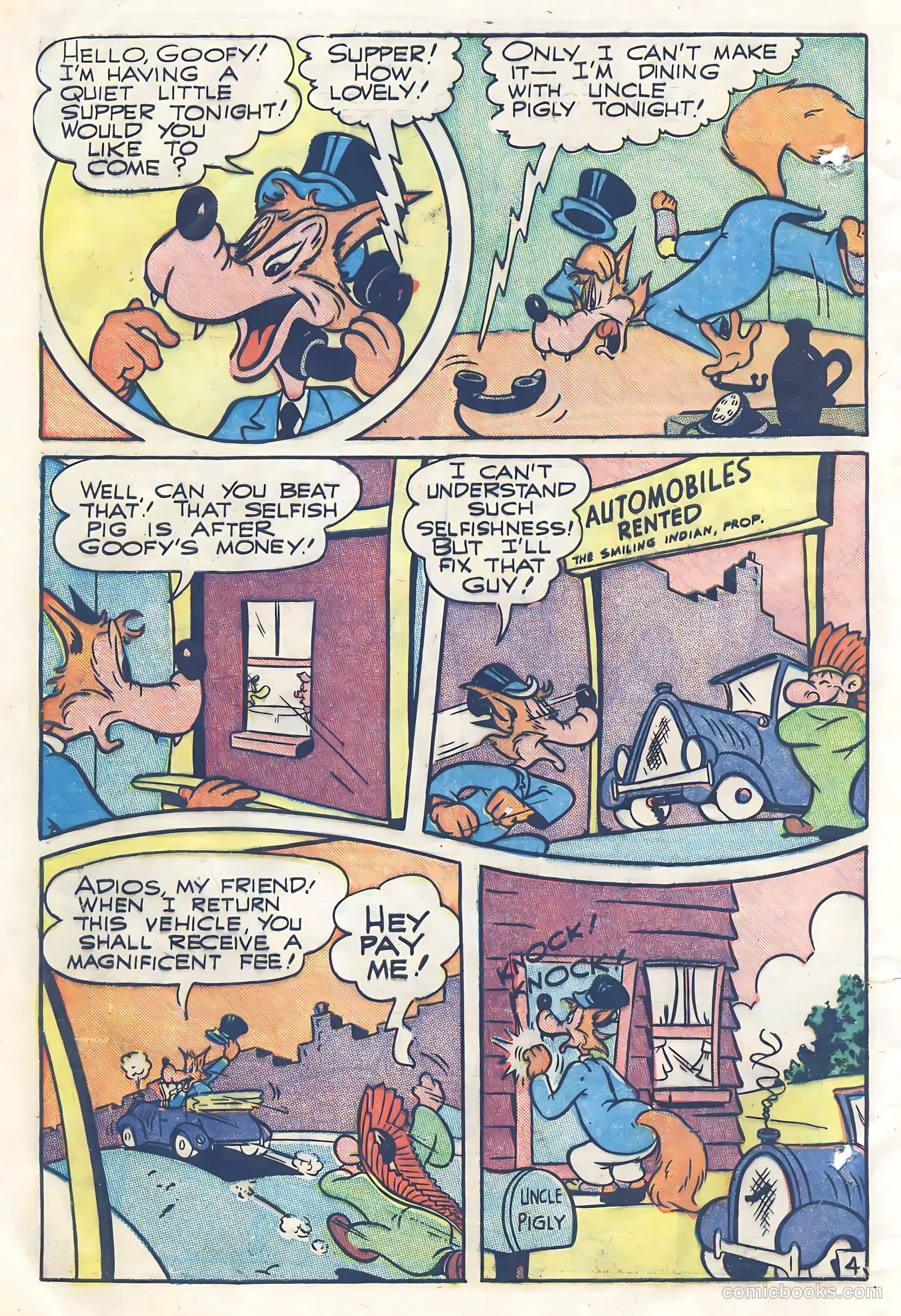 Goofy Comics #26 (1948, Animated Cartoons, Inc.) — page 6 of 52