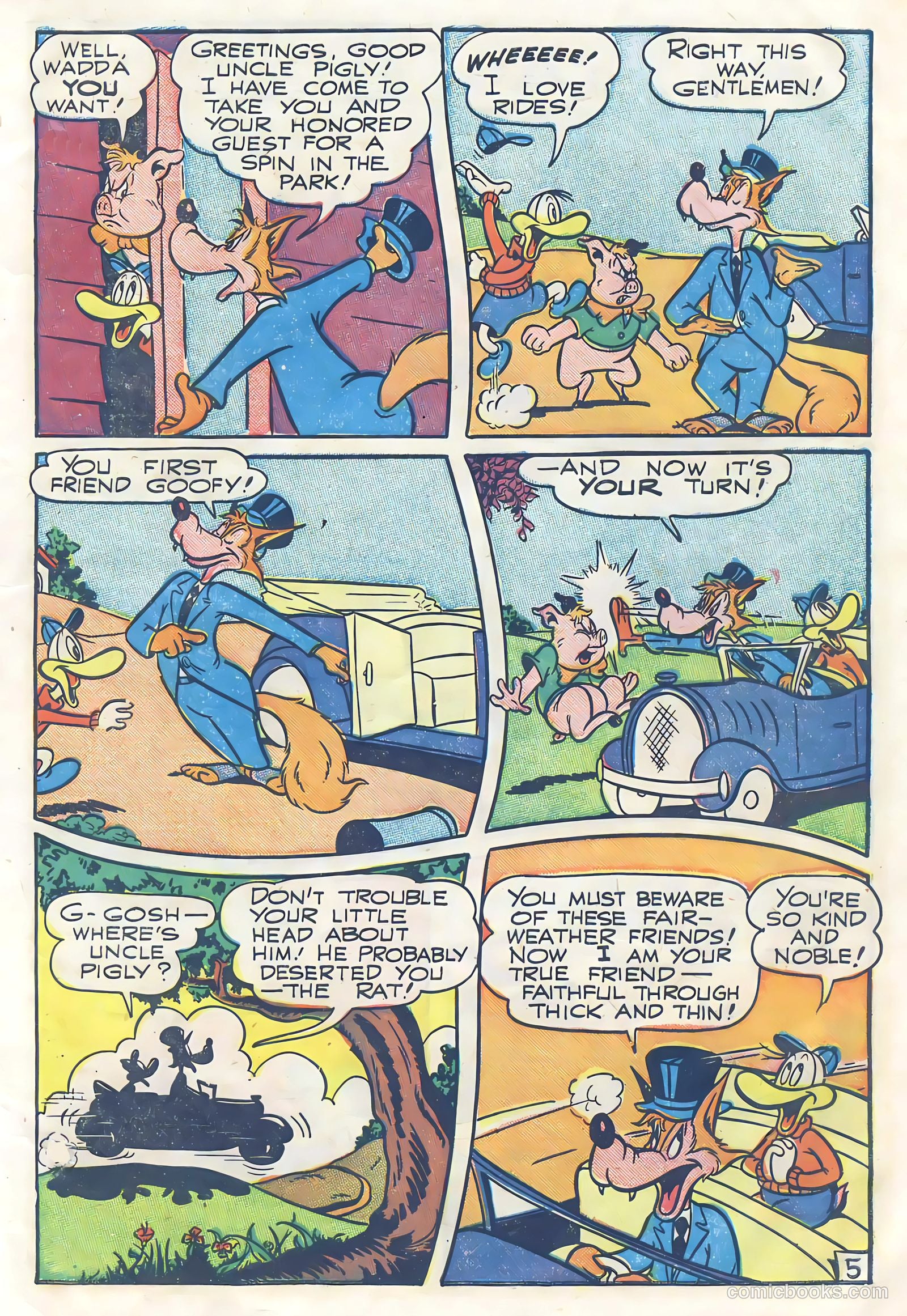Goofy Comics #26 (1948, Animated Cartoons, Inc.) — page 7 of 52