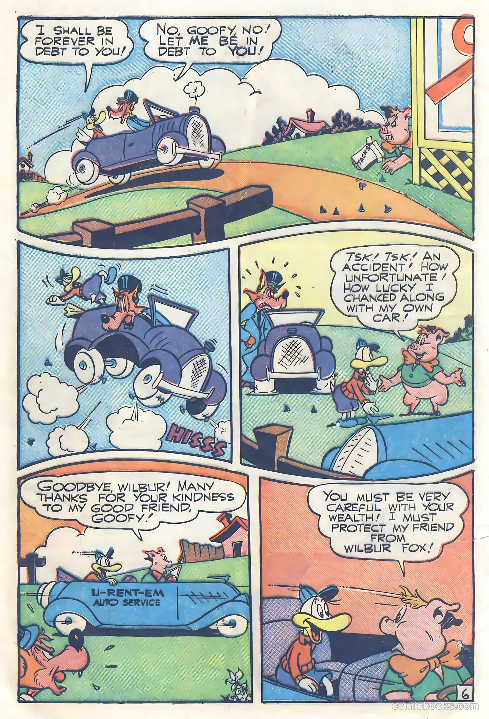 Goofy Comics #26 (1948, Animated Cartoons, Inc.) — page 8 of 52