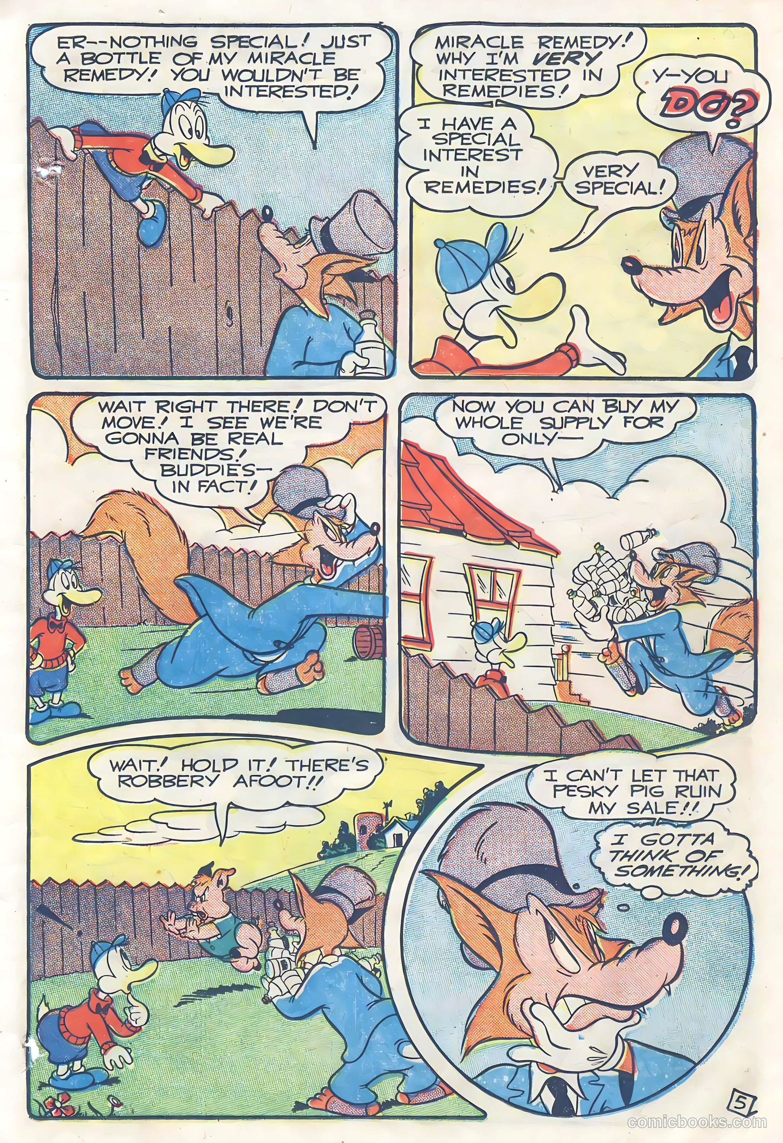 Goofy Comics #26 (1948, Animated Cartoons, Inc.) — page 15 of 52