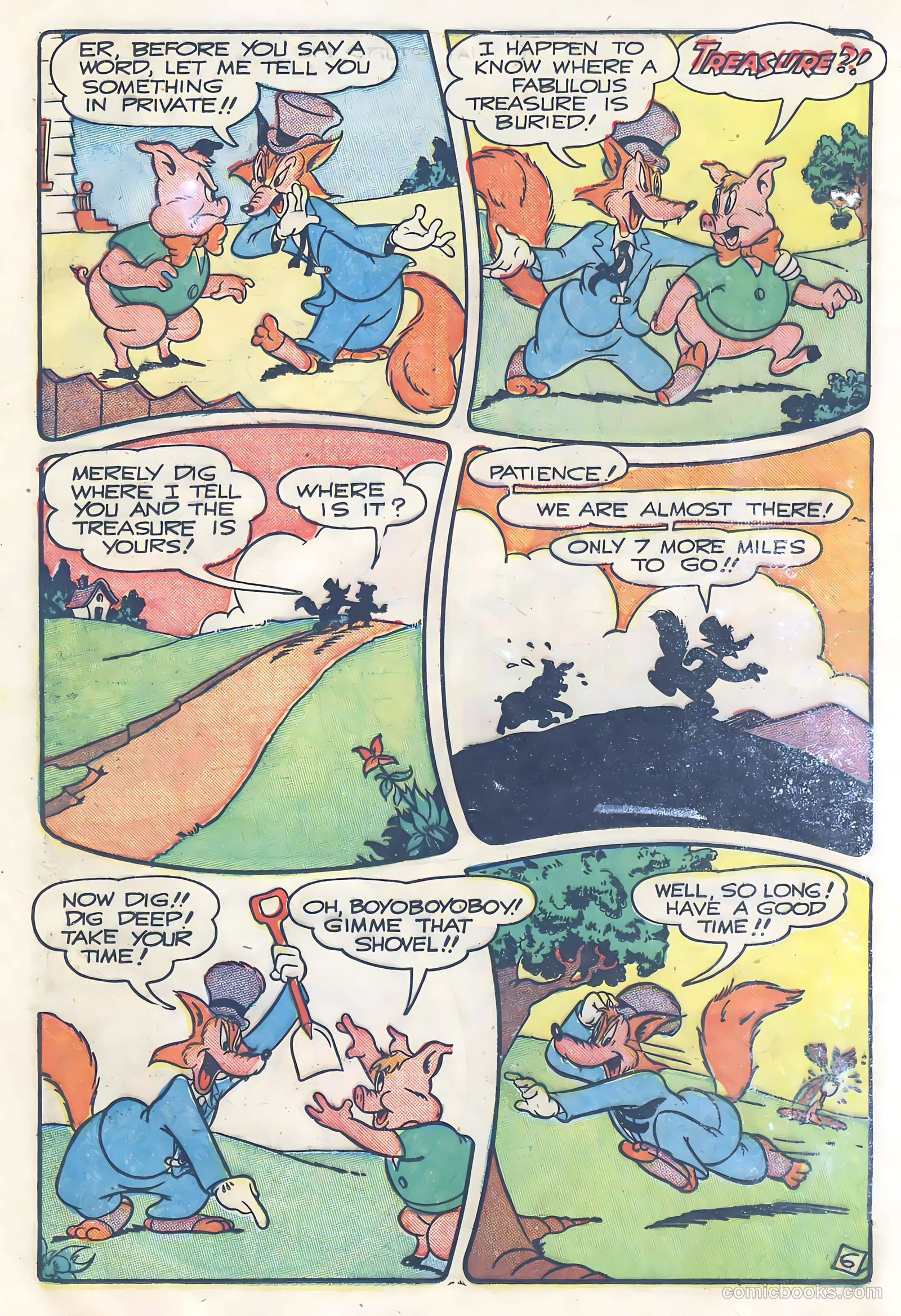 Goofy Comics #26 (1948, Animated Cartoons, Inc.) — page 16 of 52