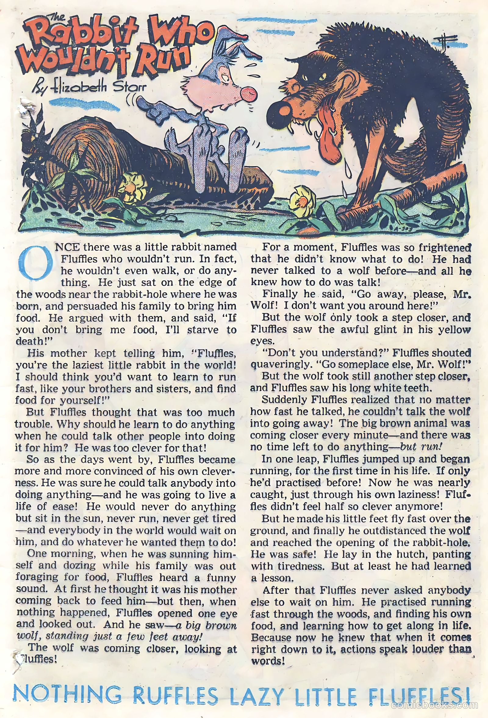 Goofy Comics #26 (1948, Animated Cartoons, Inc.) — page 21 of 52