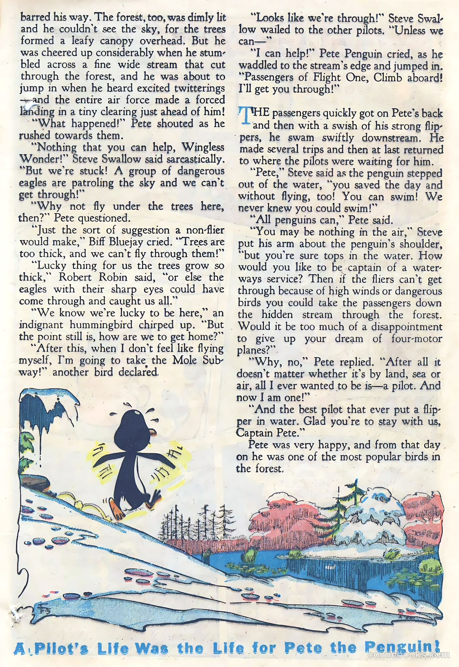 Goofy Comics #26 (1948, Animated Cartoons, Inc.) — page 33 of 52