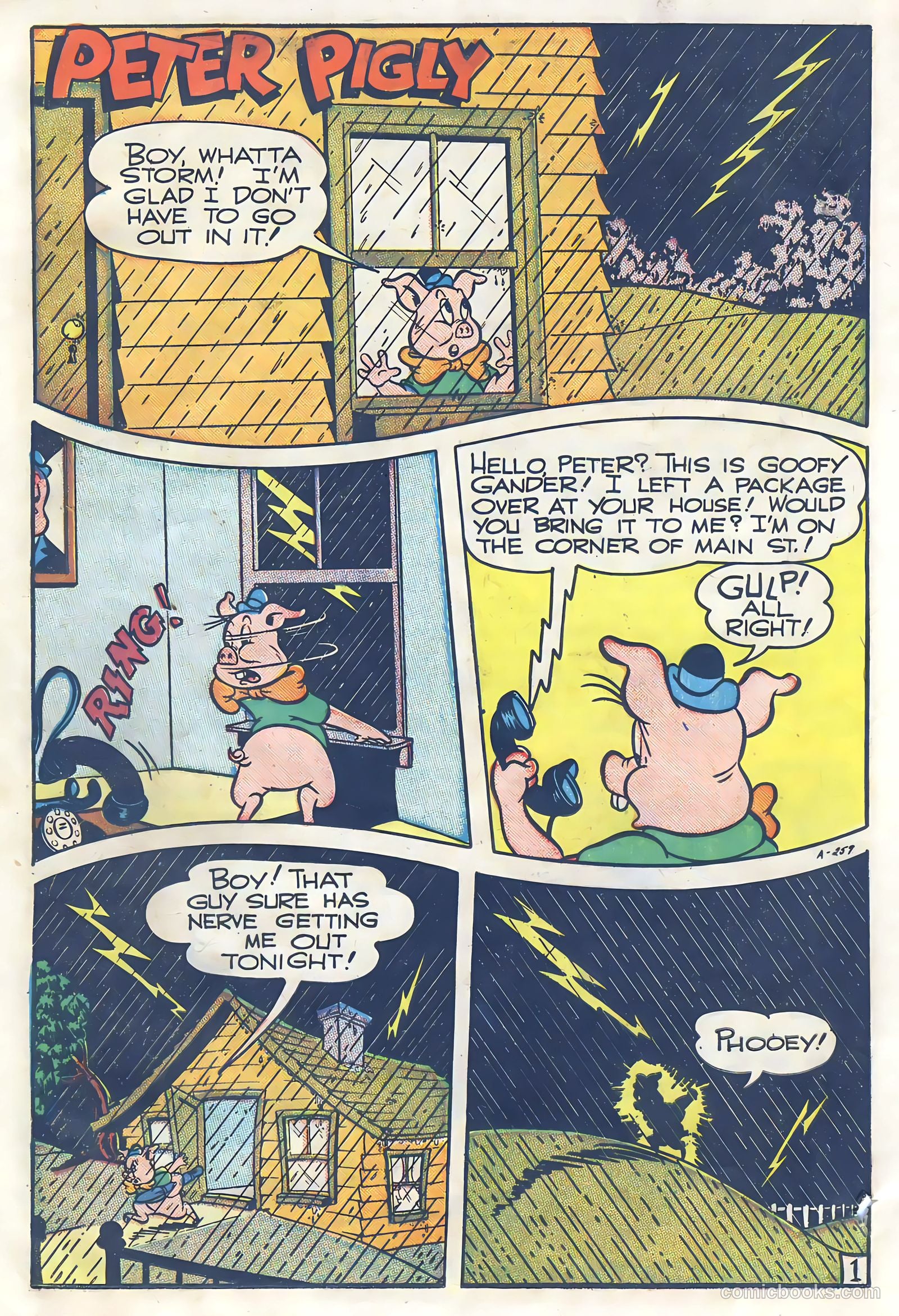 Goofy Comics #26 (1948, Animated Cartoons, Inc.) — page 34 of 52