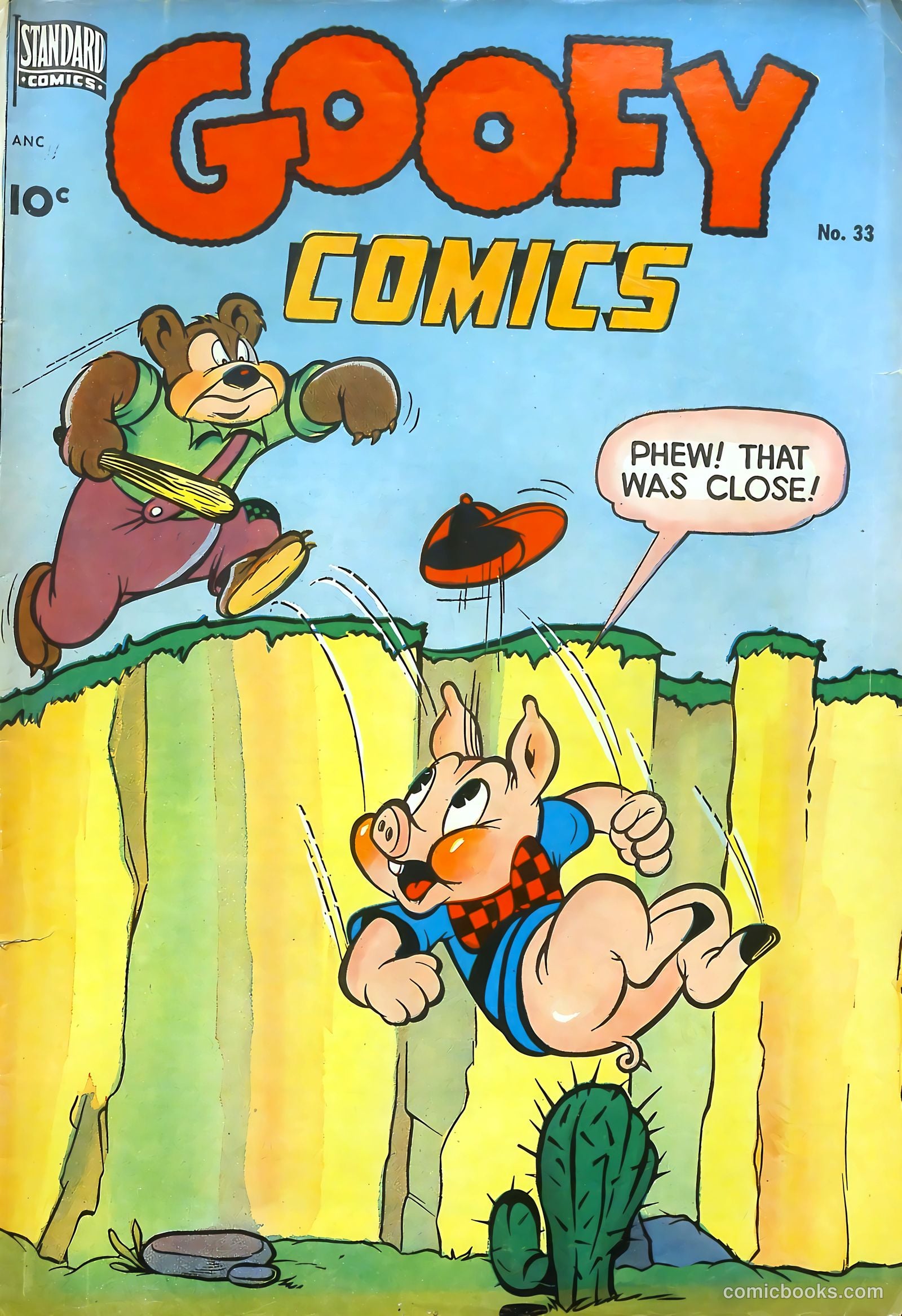 Goofy Comics #33 cover
