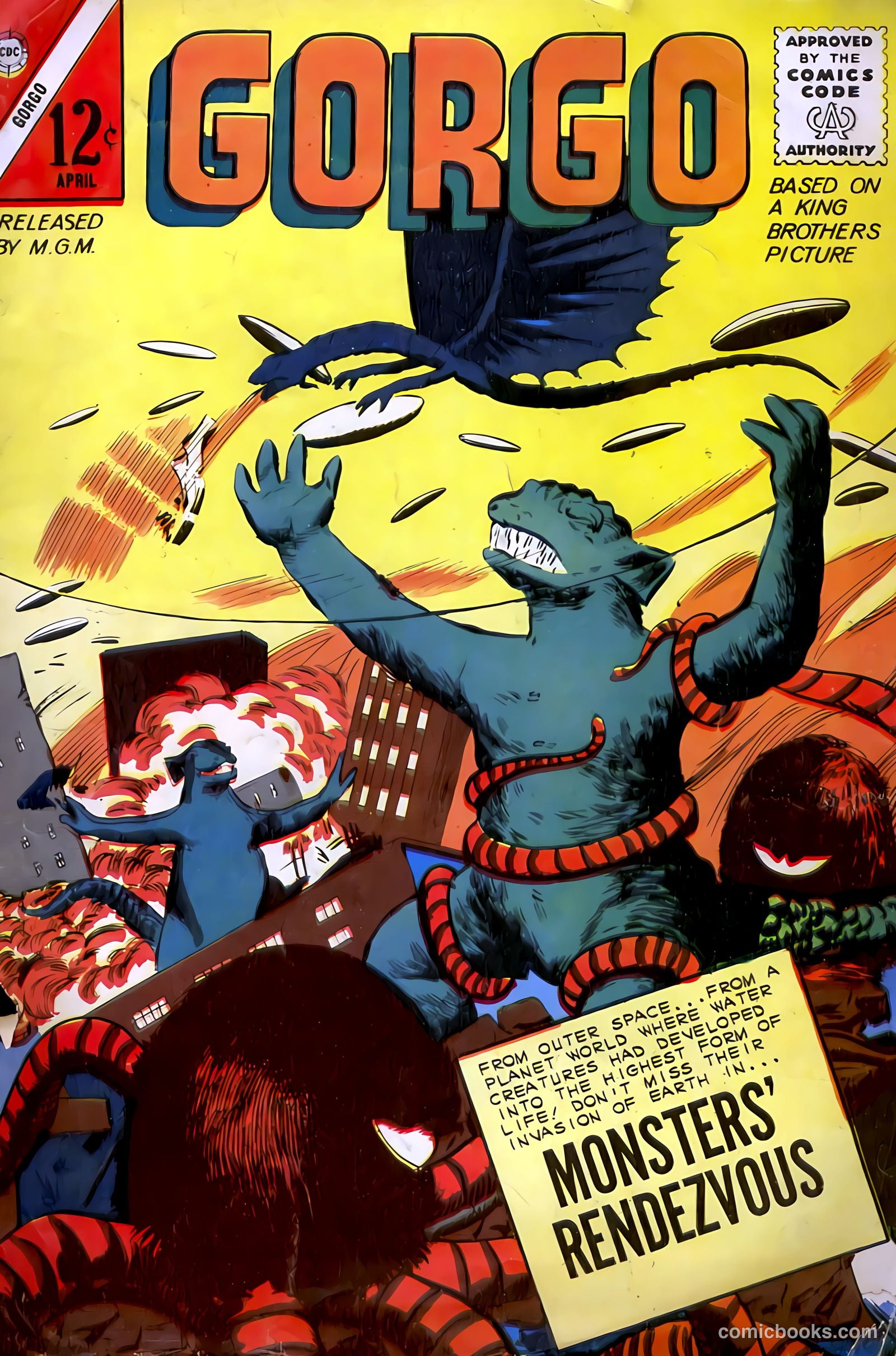 Gorgo #12 (1968) — page 1