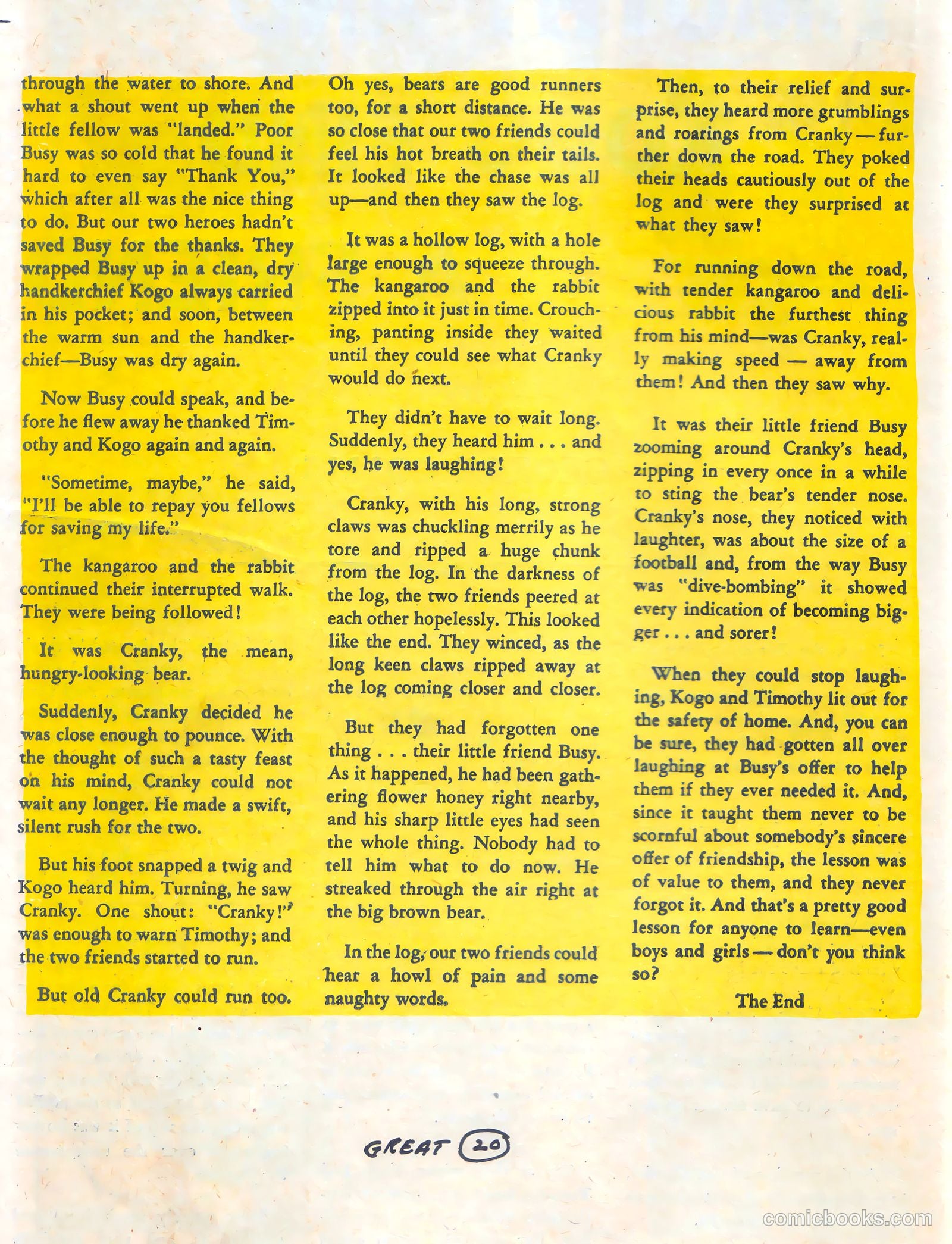 Great Comics #1 (1941) — page 22 of 36