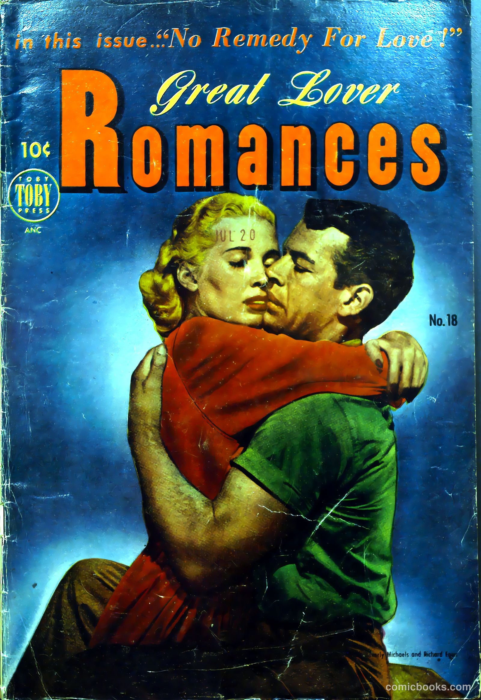 Great Lover Romances #18 (1954) — page 1 of 36