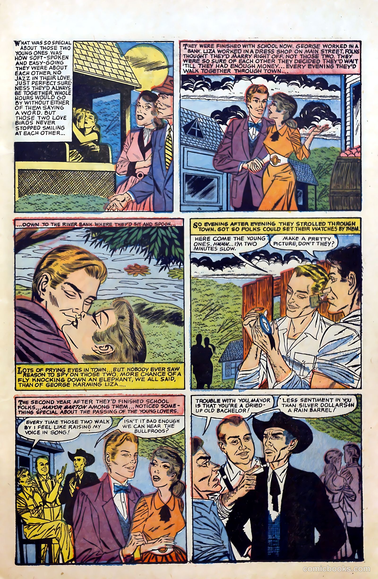 Great Lover Romances #21 (1954) — page 17 of 36