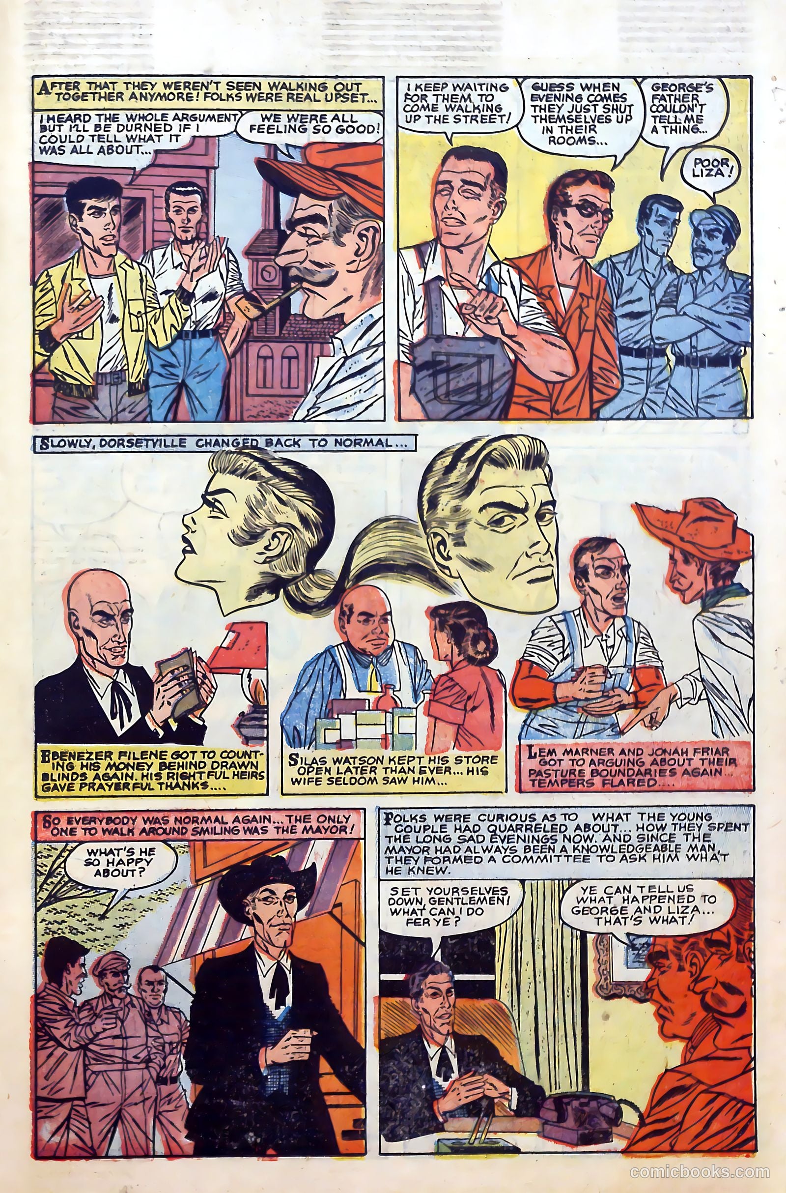 Great Lover Romances #21 (1954) — page 19 of 36