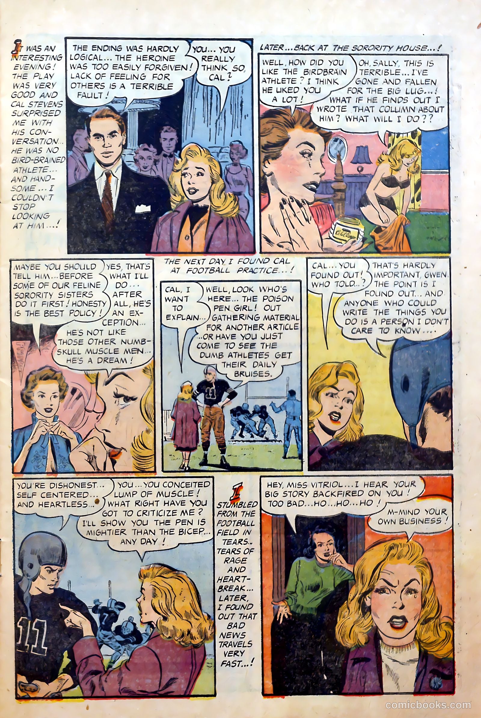 Great Lover Romances #21 (1955) — page 5 of 36