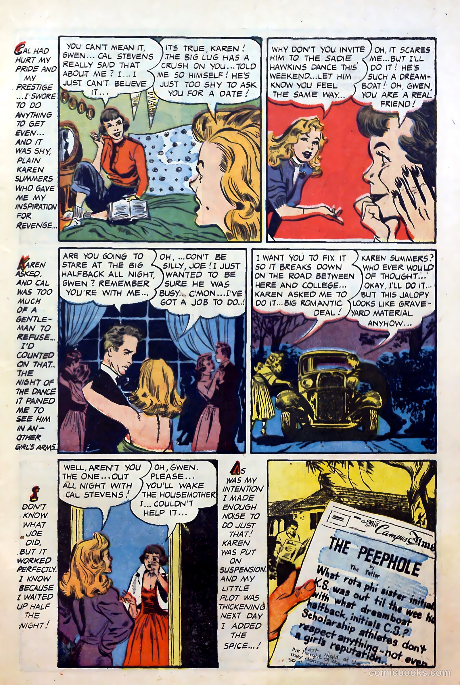Great Lover Romances #21 (1955) — page 7 of 36