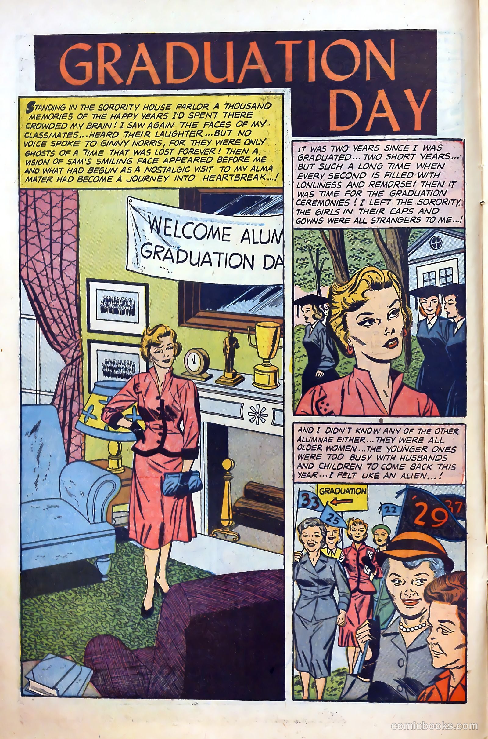 Great Lover Romances #21 (1955) — page 10 of 36